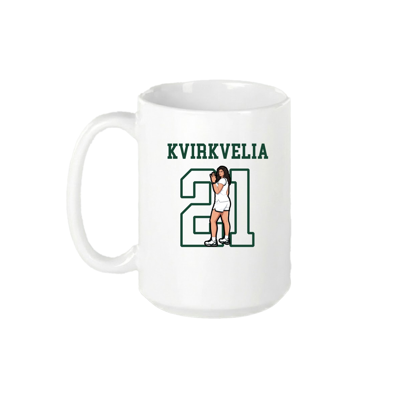 15oz Coffee Mug — Shirsey in White