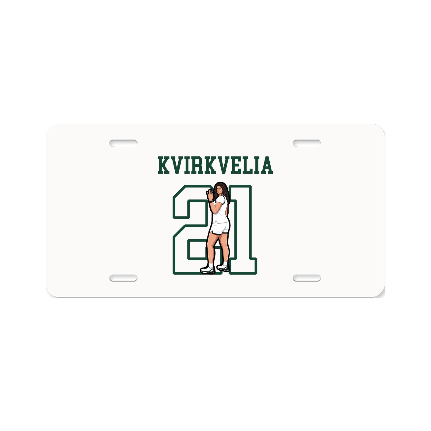 License Plate — Shirsey in Classic