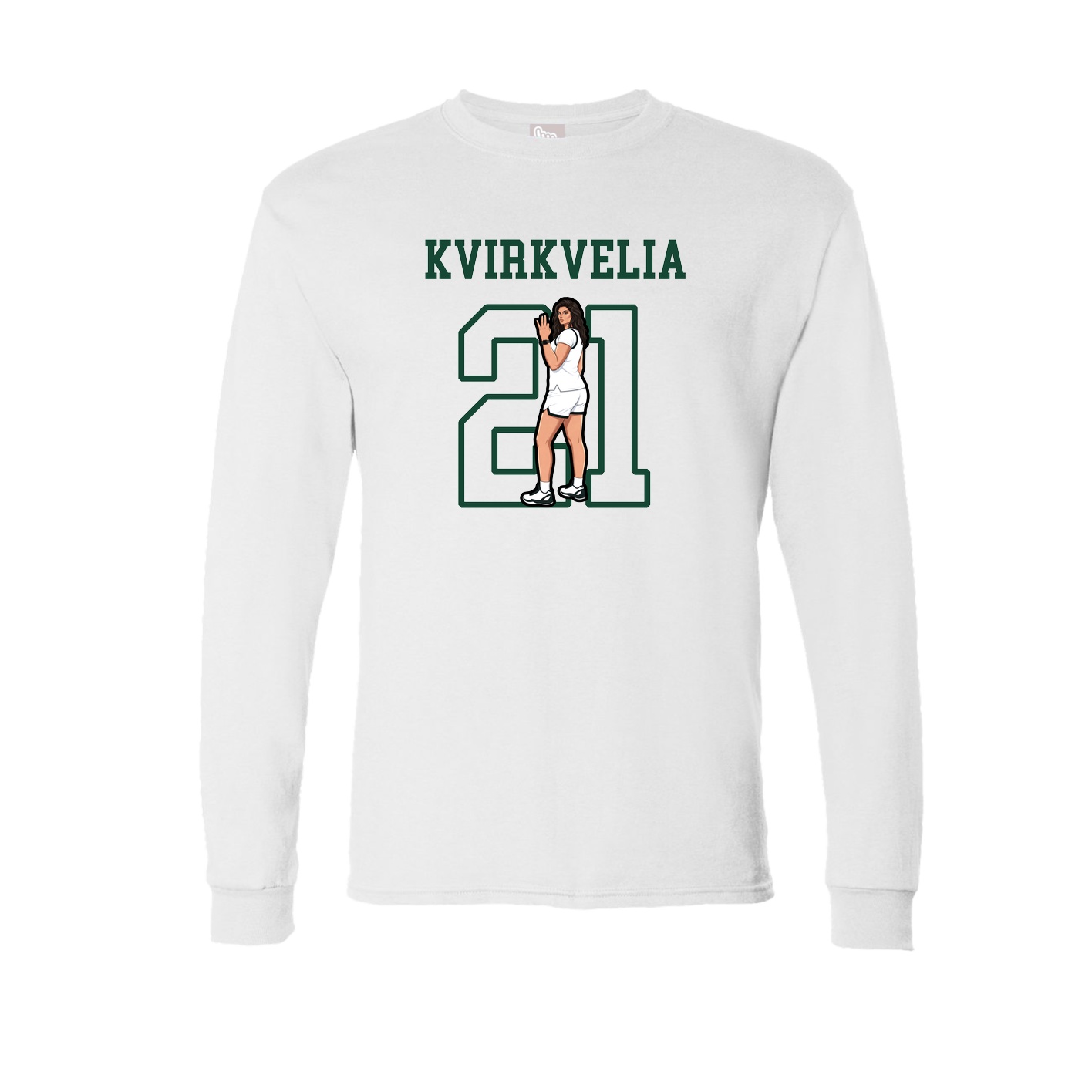 Long Sleeve Tee — Shirsey in White