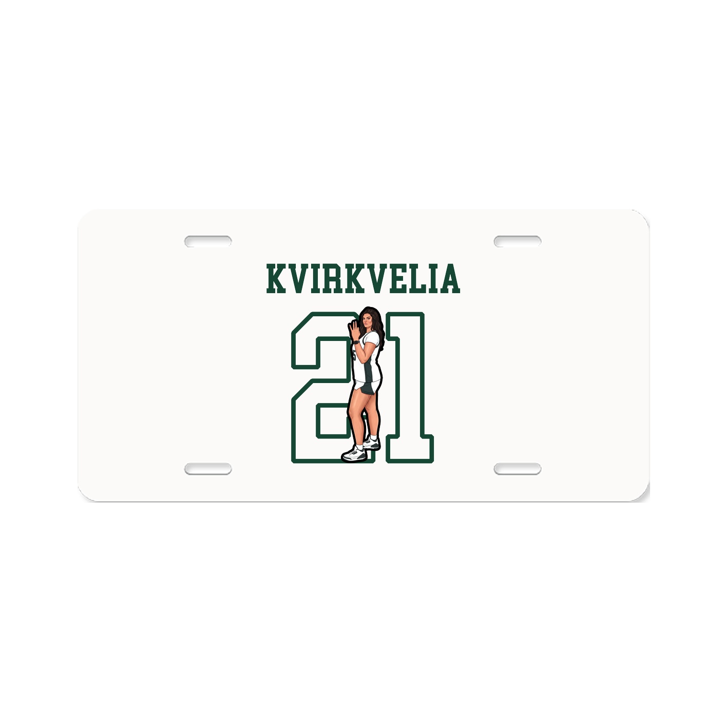 License Plate — Shirsey in Classic