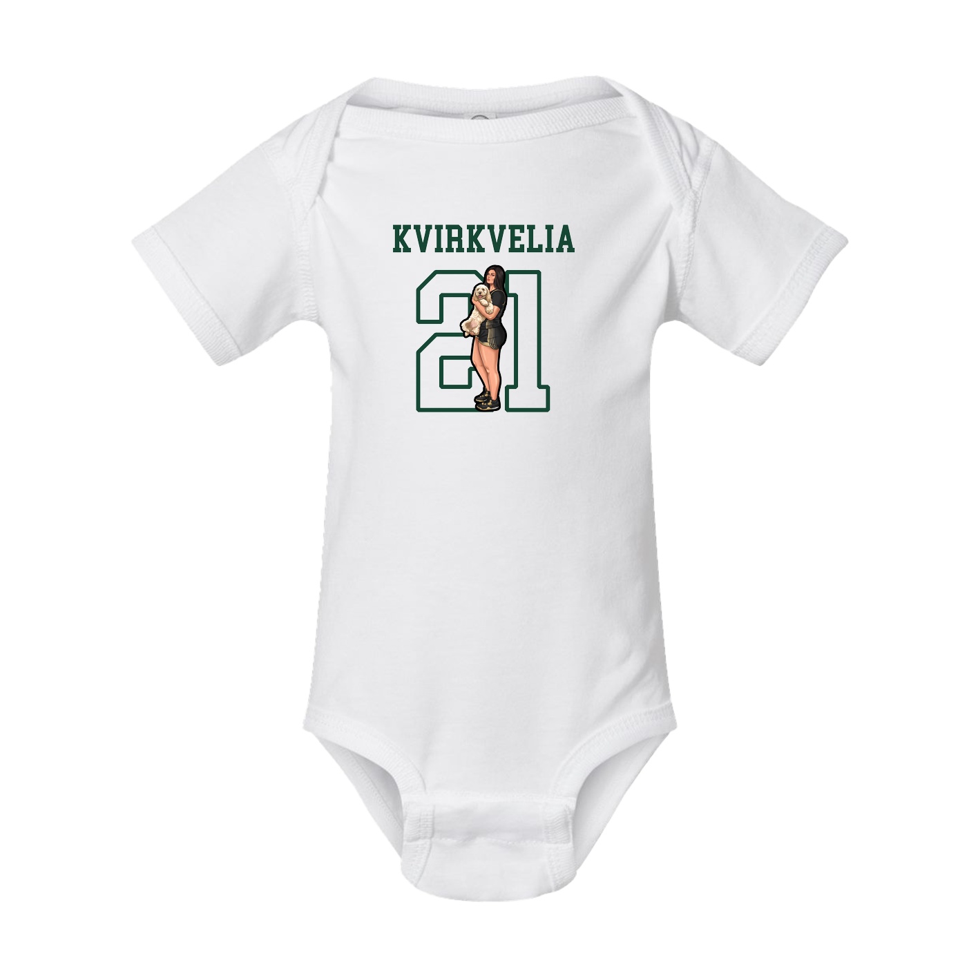 Baby Onesie — Shirsey in White