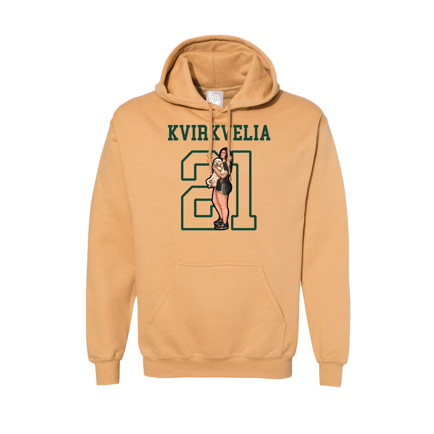 Hoodie — Shirsey in Vegas Gold