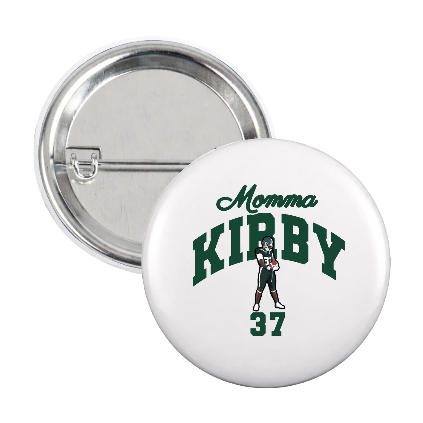 Game Day Button — Mothers Day Arch in White