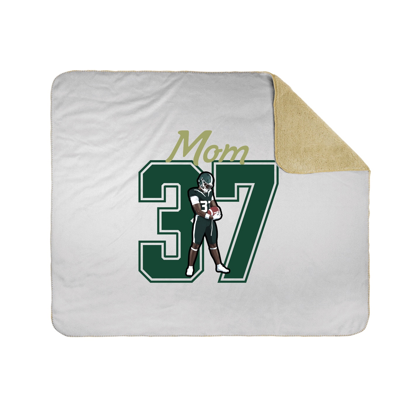 Throw Blanket — Mothers Day Shirsey in White