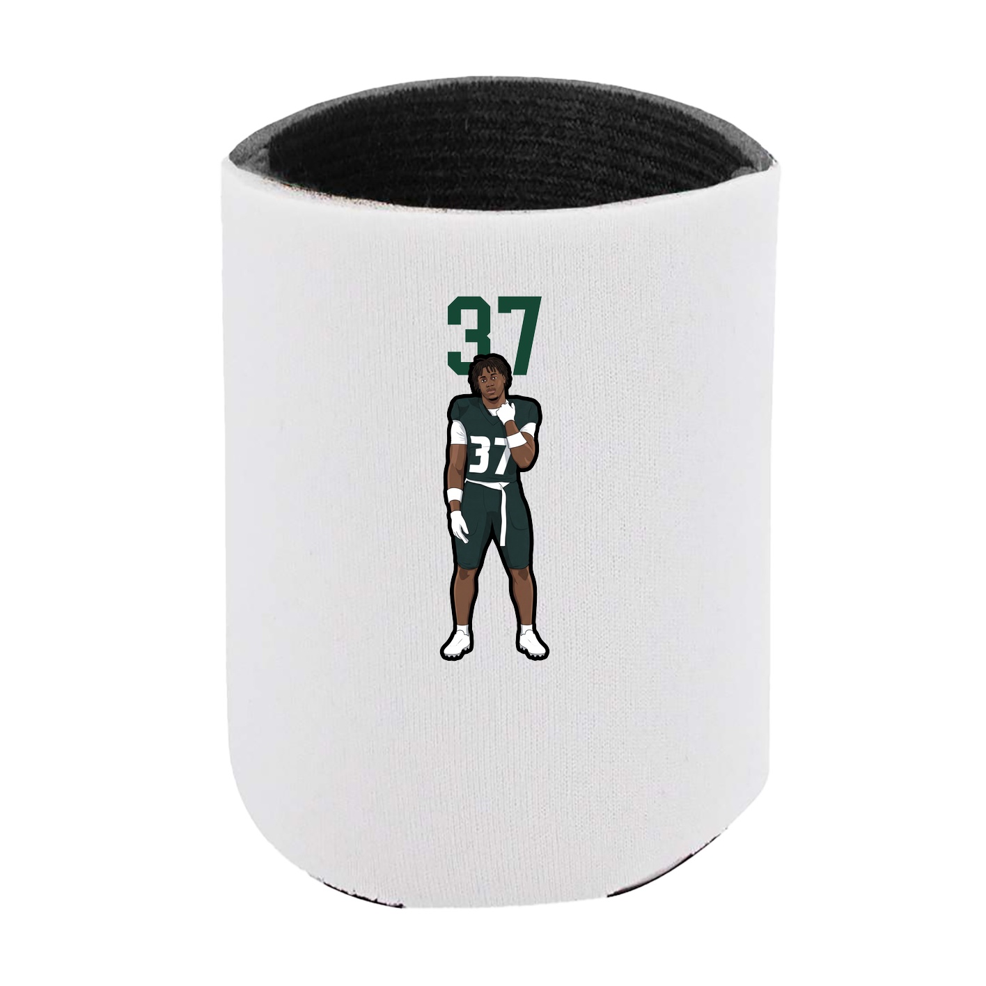 Can Holder — Number Top in White