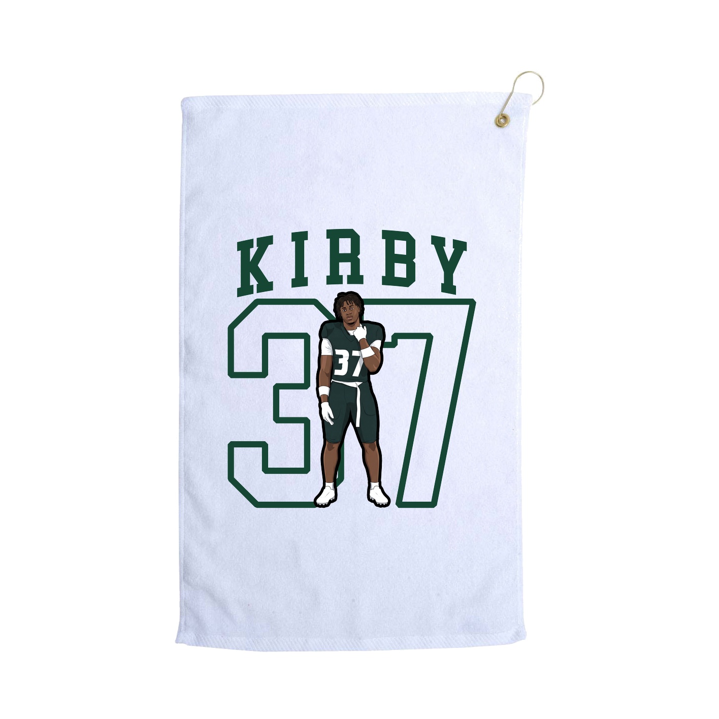 Golf Towel — Shirsey in White
