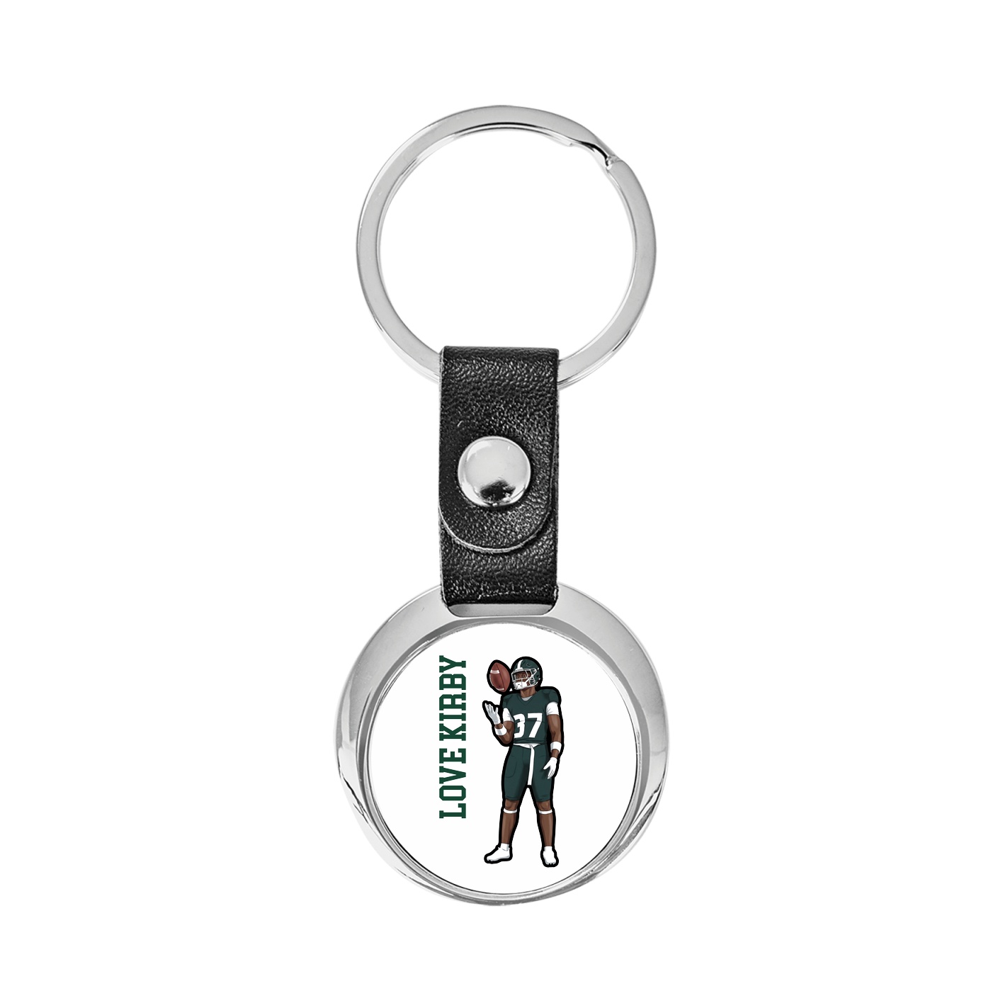Key Chain — Name Vertical in Classic