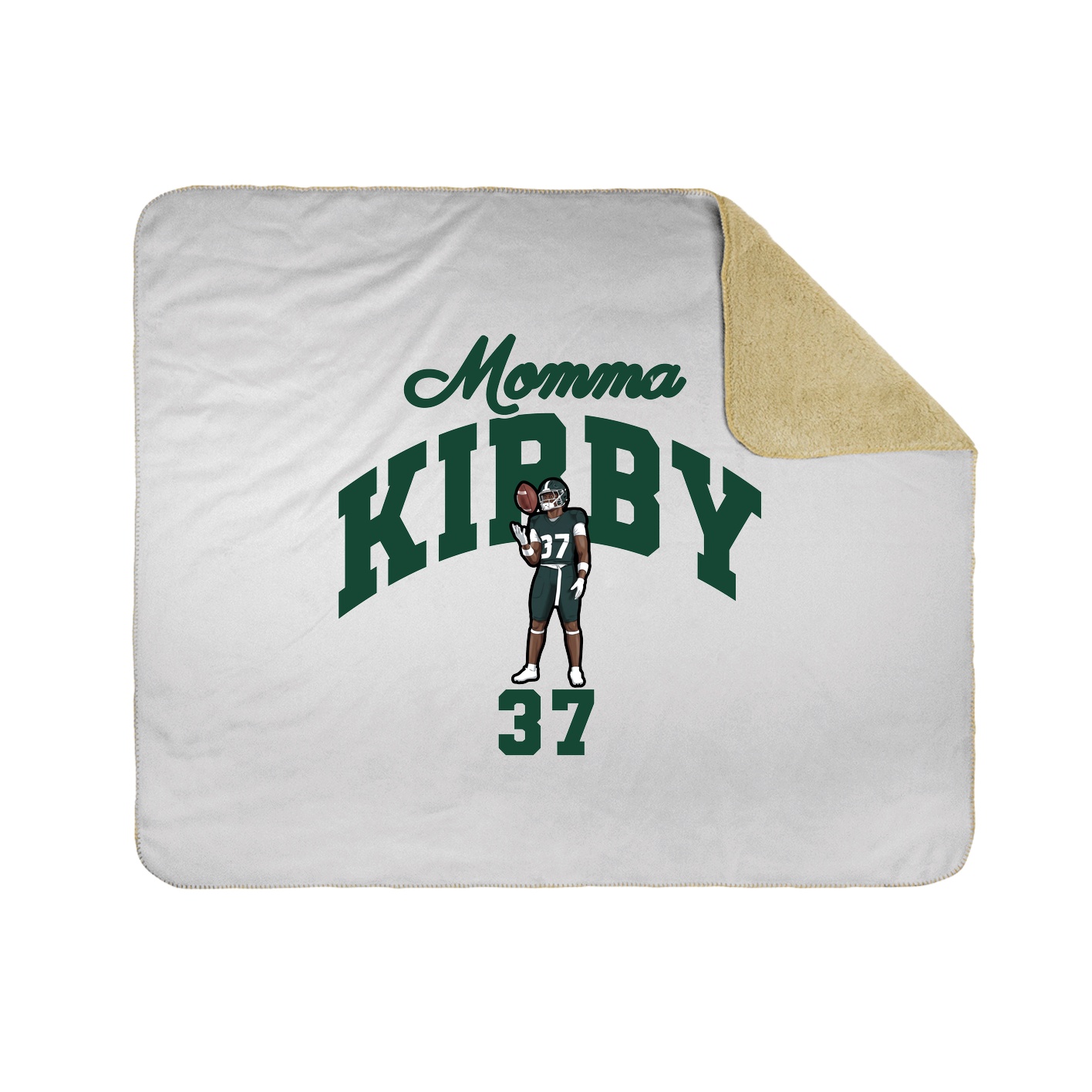 Throw Blanket — Mothers Day Arch in White