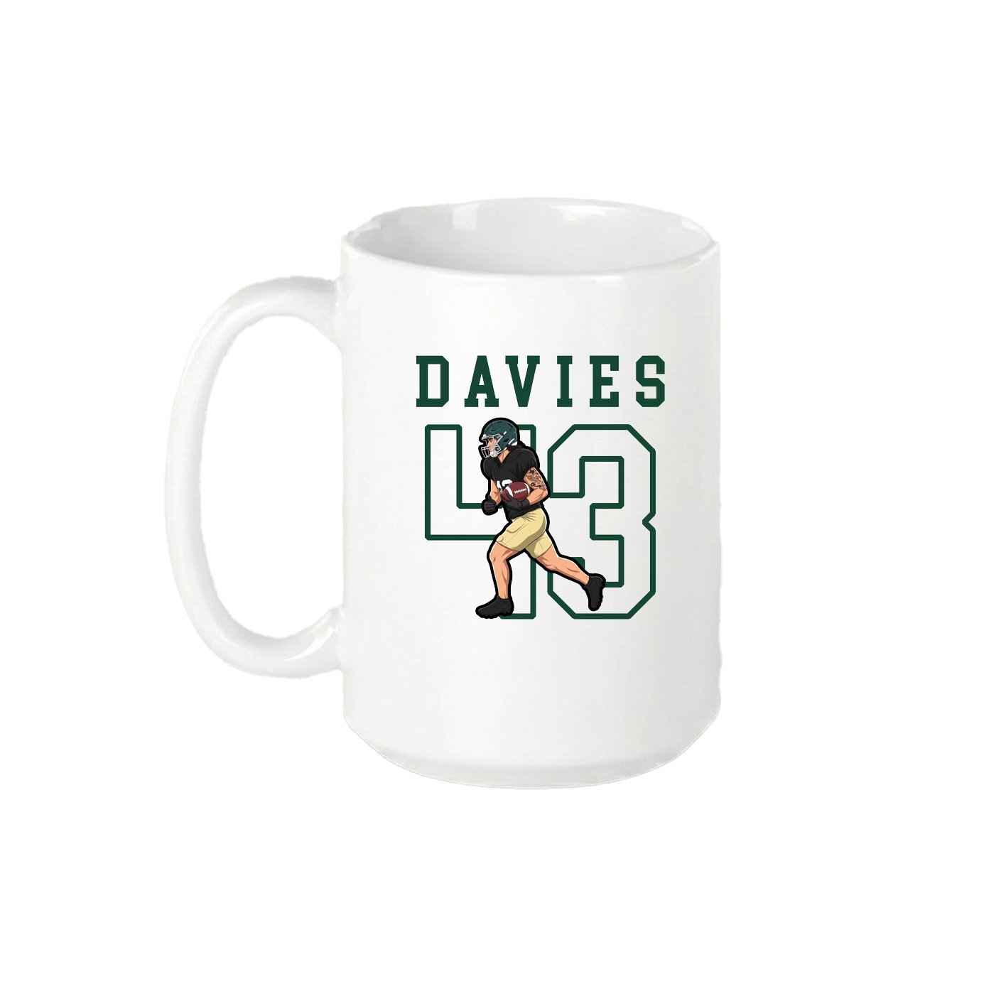 15oz Coffee Mug — Shirsey in White