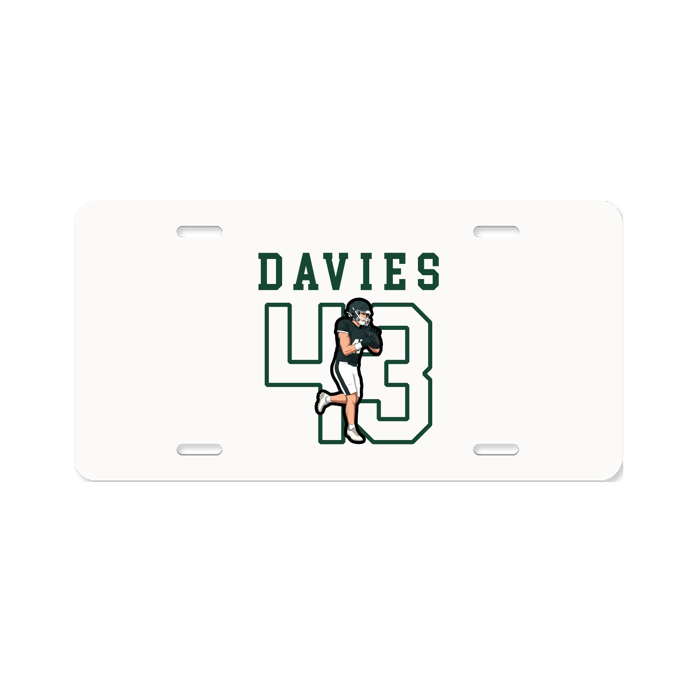 License Plate — Shirsey in Classic