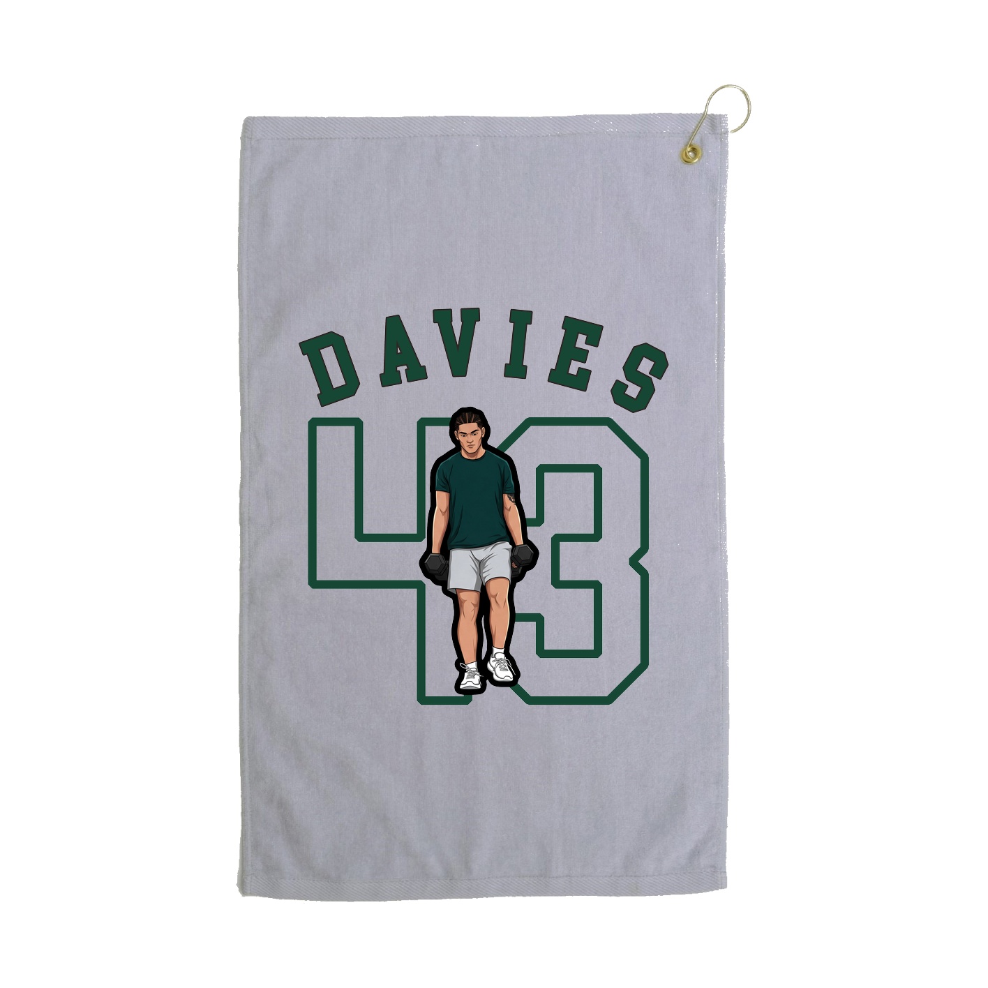 Terry Velour Golf Towel
