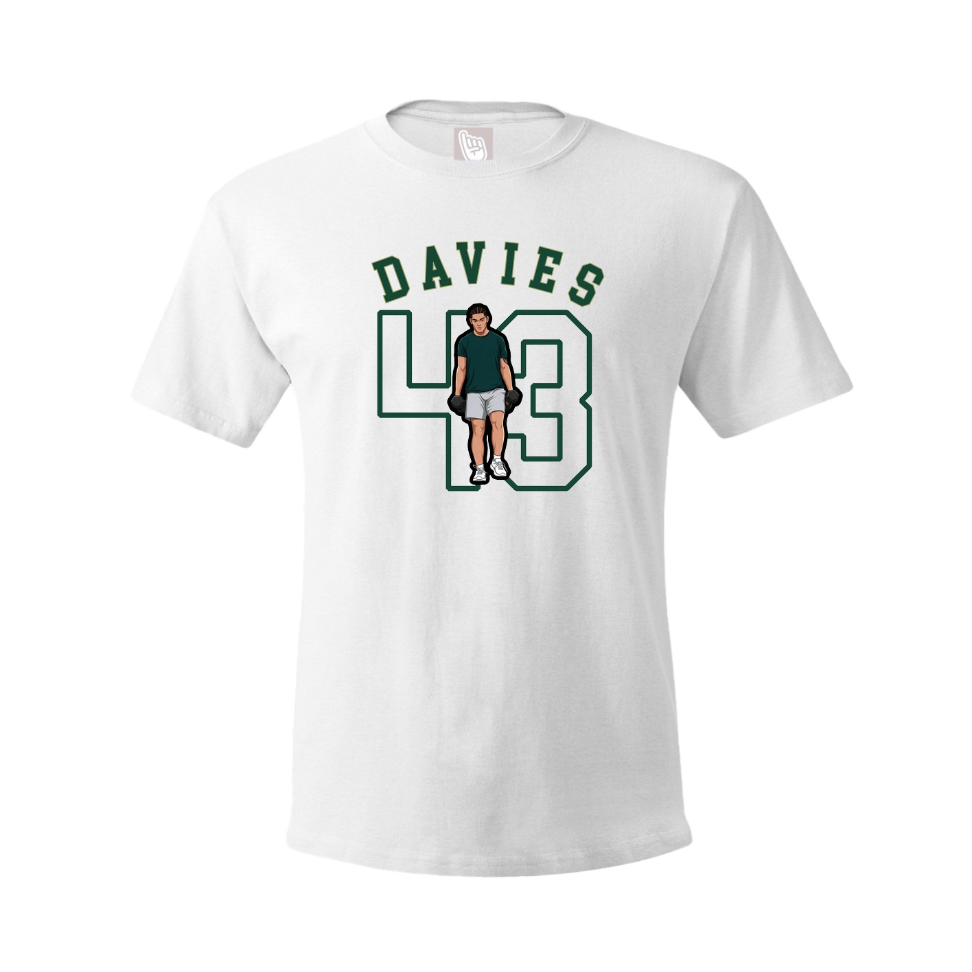 Tee — Shirsey Arch in White