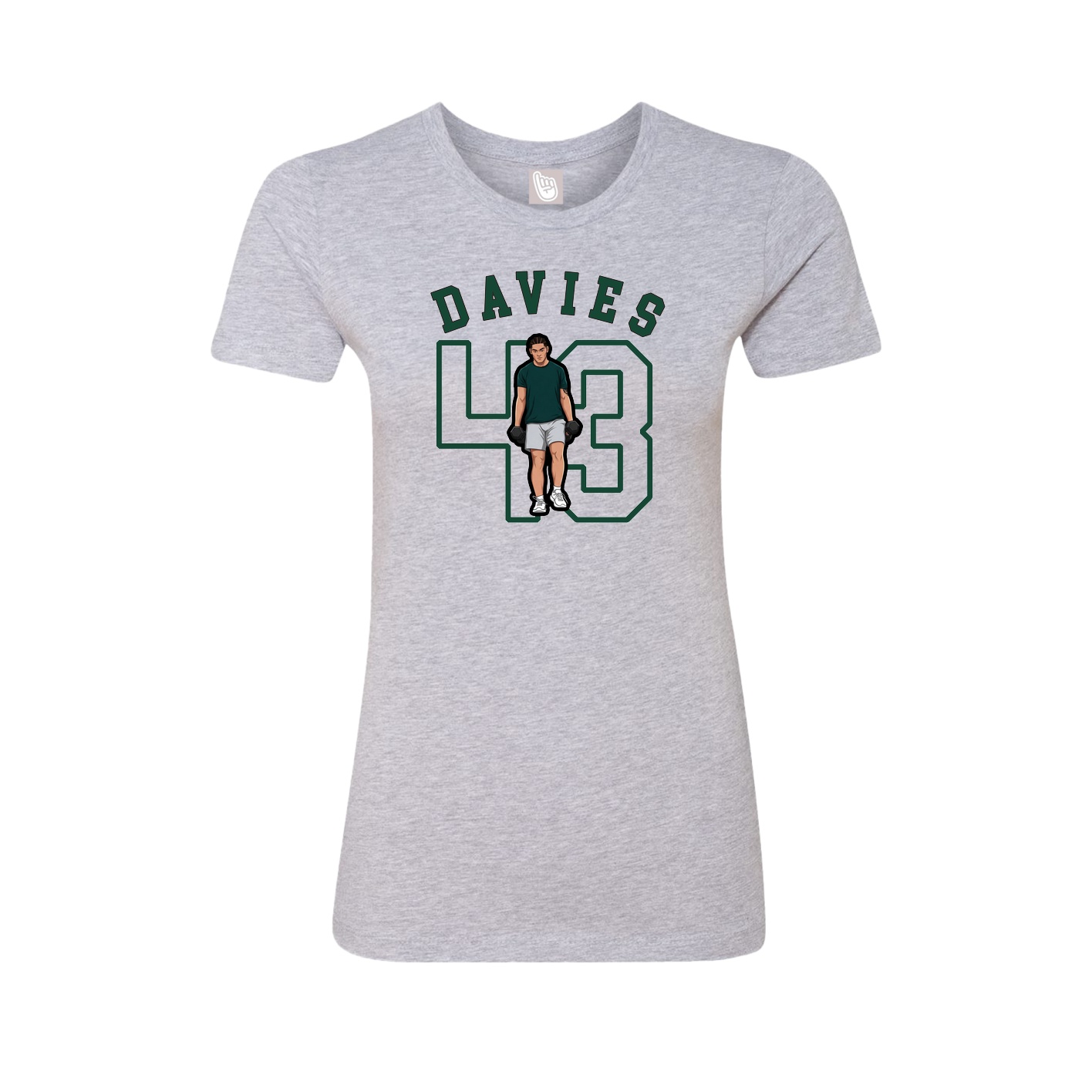 Womens Tee — Shirsey Arch in Grey