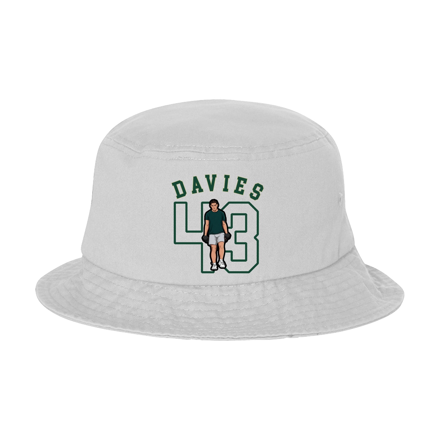 Bucket Cap — Shirsey Arch in White