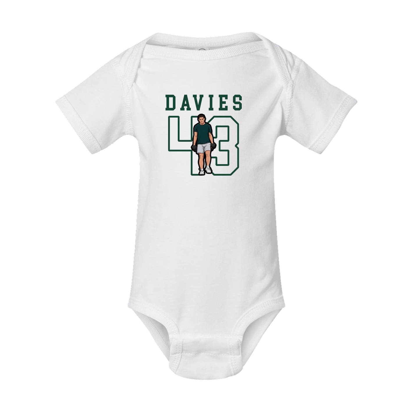 Baby Onesie — Shirsey in White