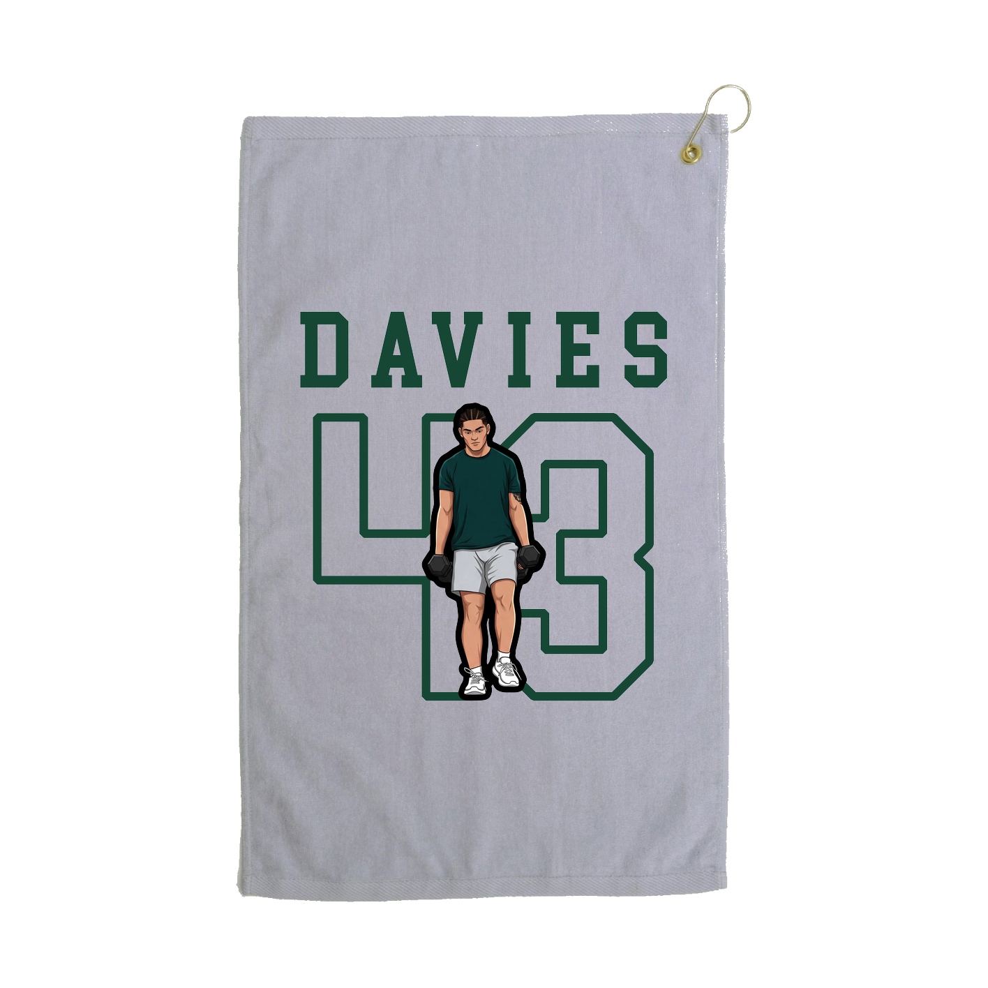 Golf Towel — Shirsey in Grey