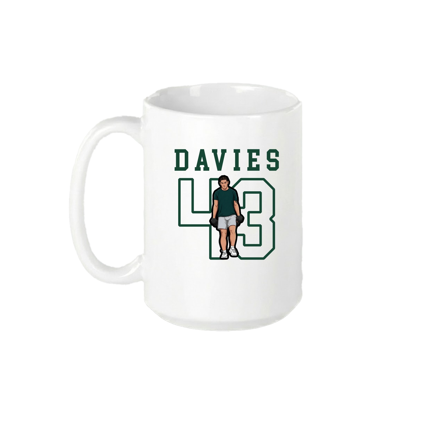 15oz Coffee Mug — Shirsey in White
