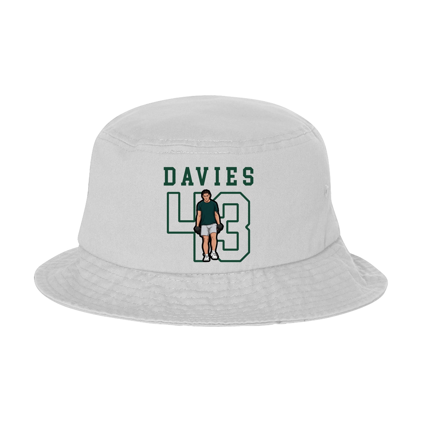 Bucket Cap — Shirsey in White