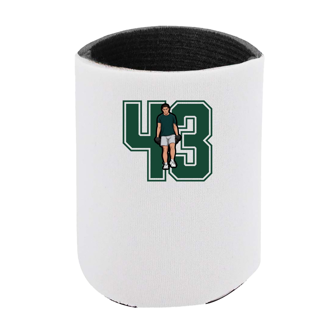 Can Holder — Number in White