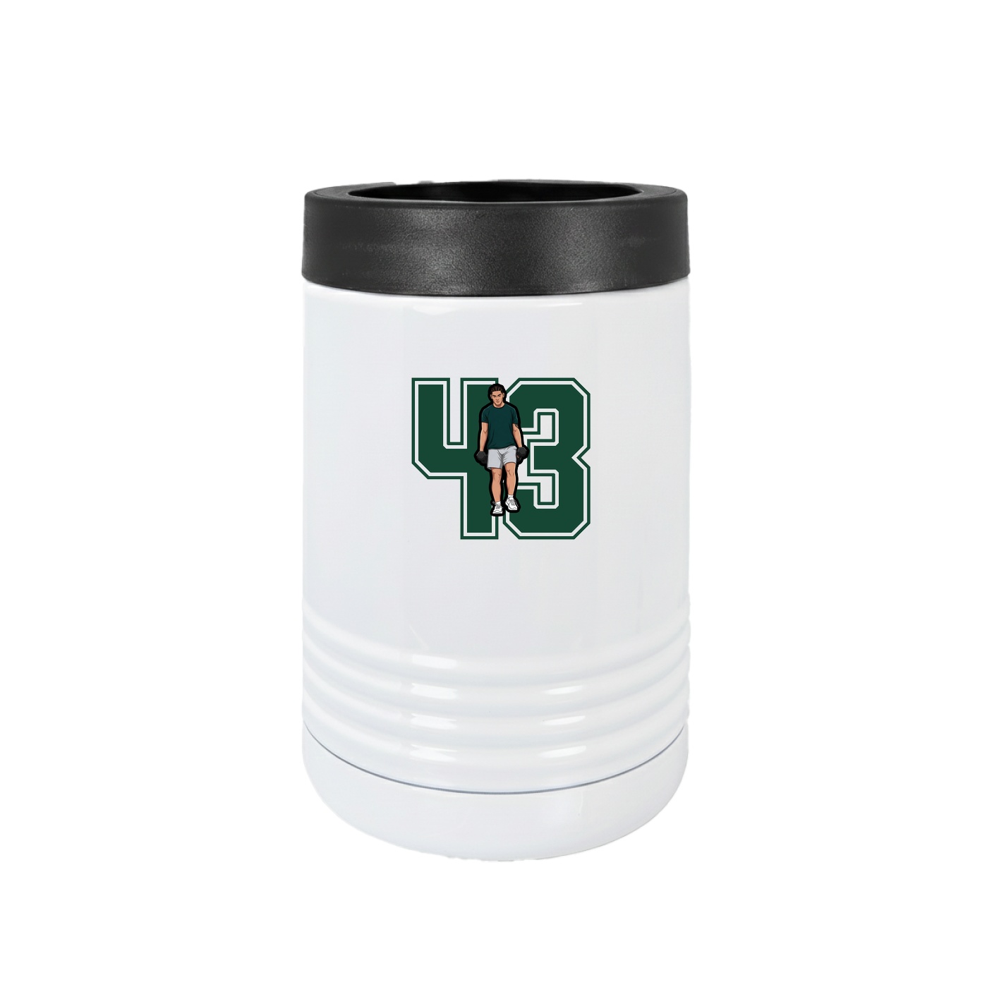 Beverage Holder — Number in White