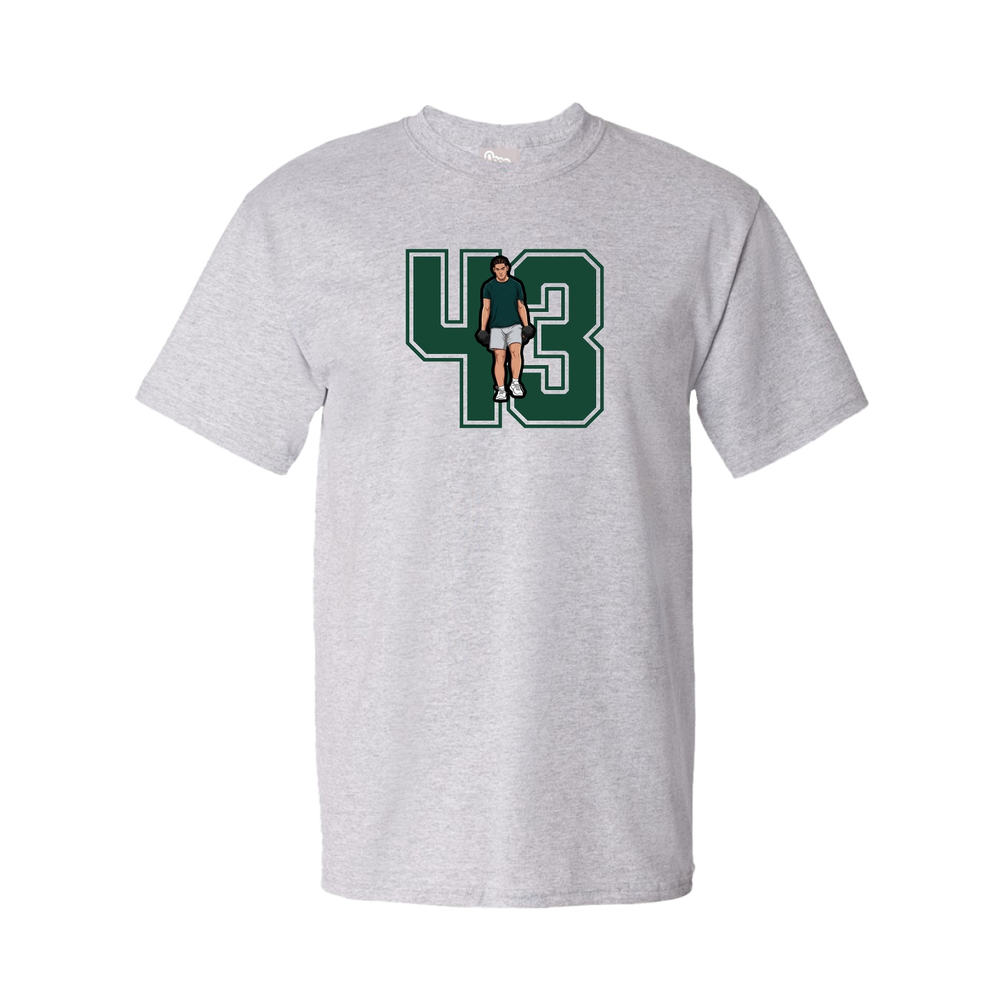 Tee — Number in Grey