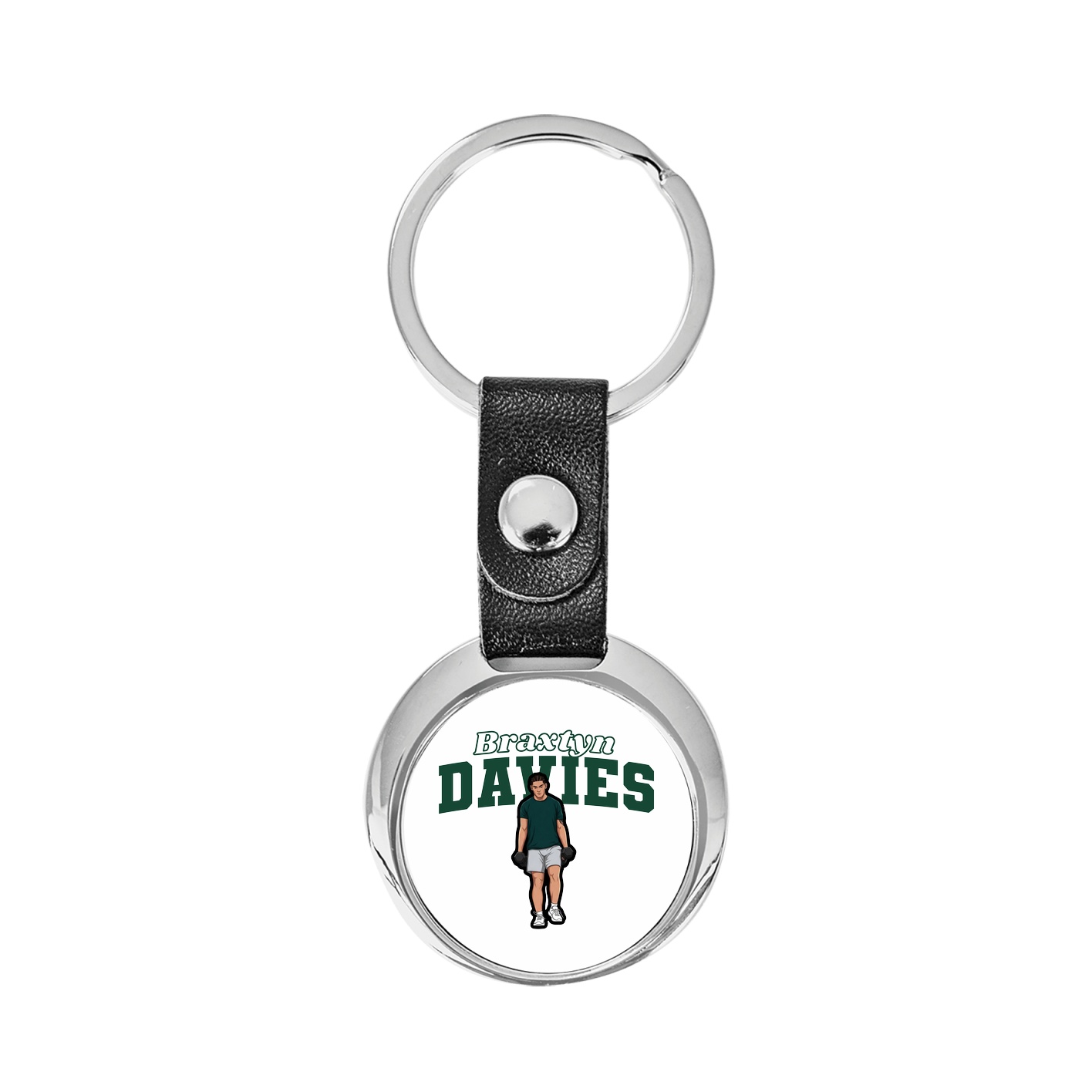 Key Chain — Name Arch in Classic