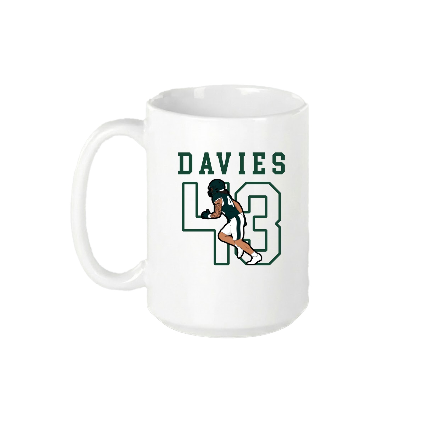 15oz Coffee Mug — Shirsey in White