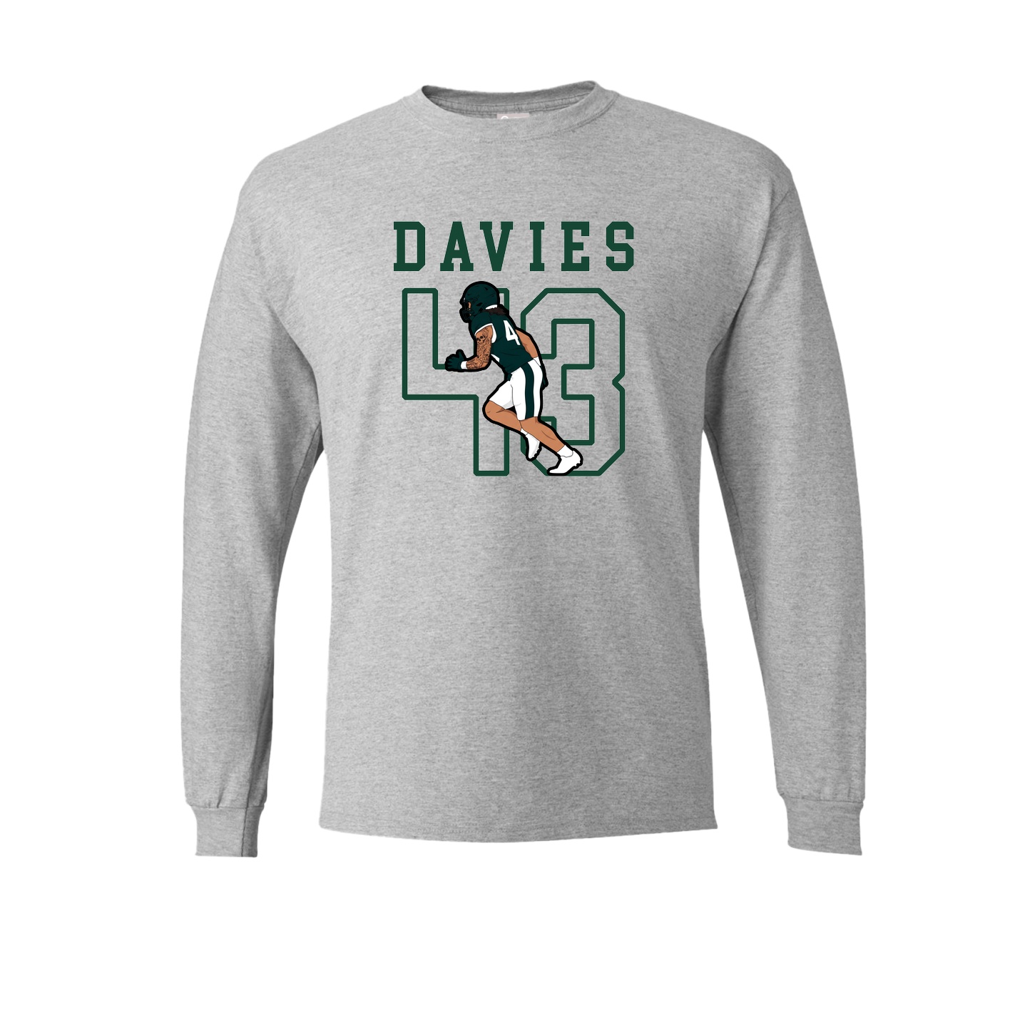 Long Sleeve Tee — Shirsey in Grey