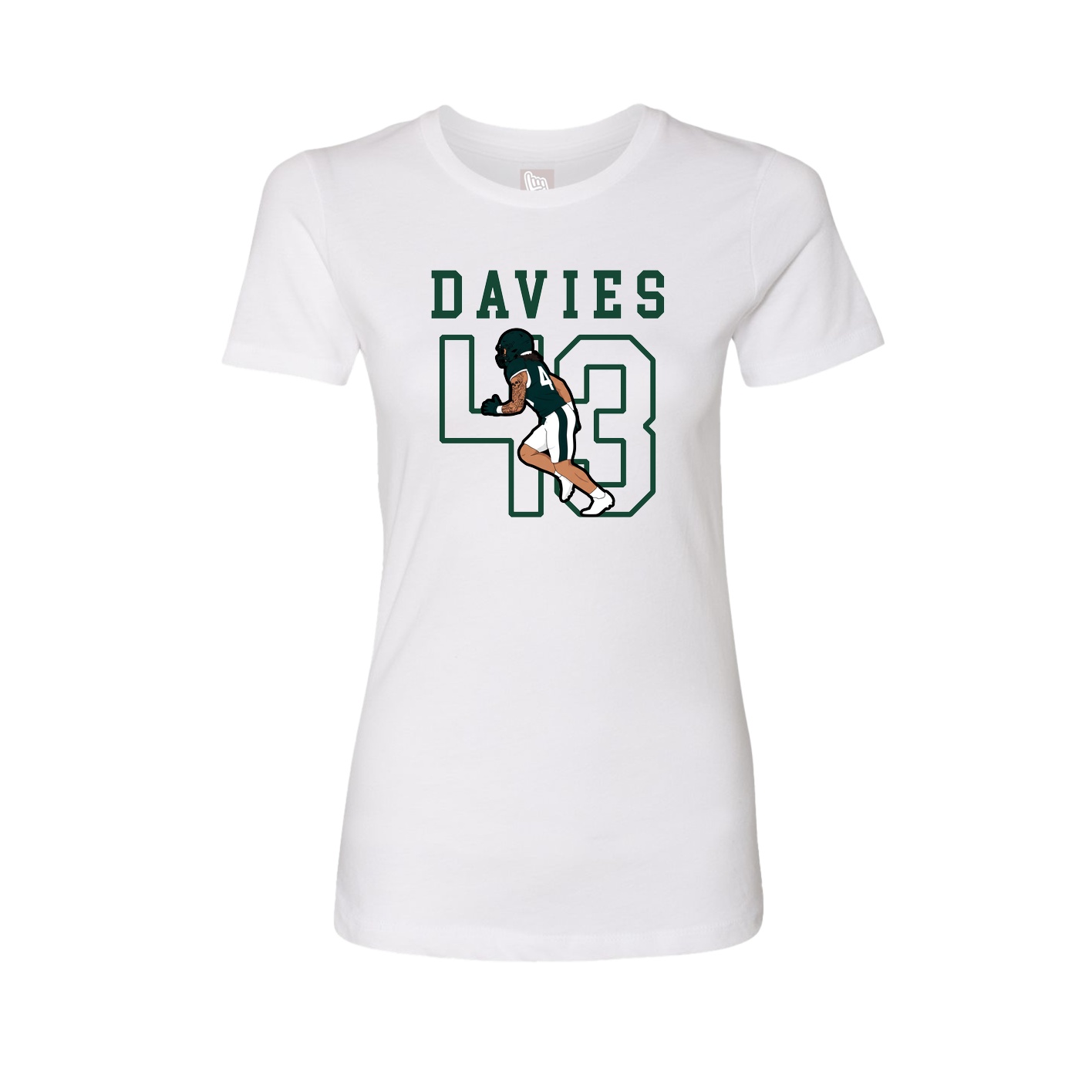 Fitted Women's Tee — Shirsey in White