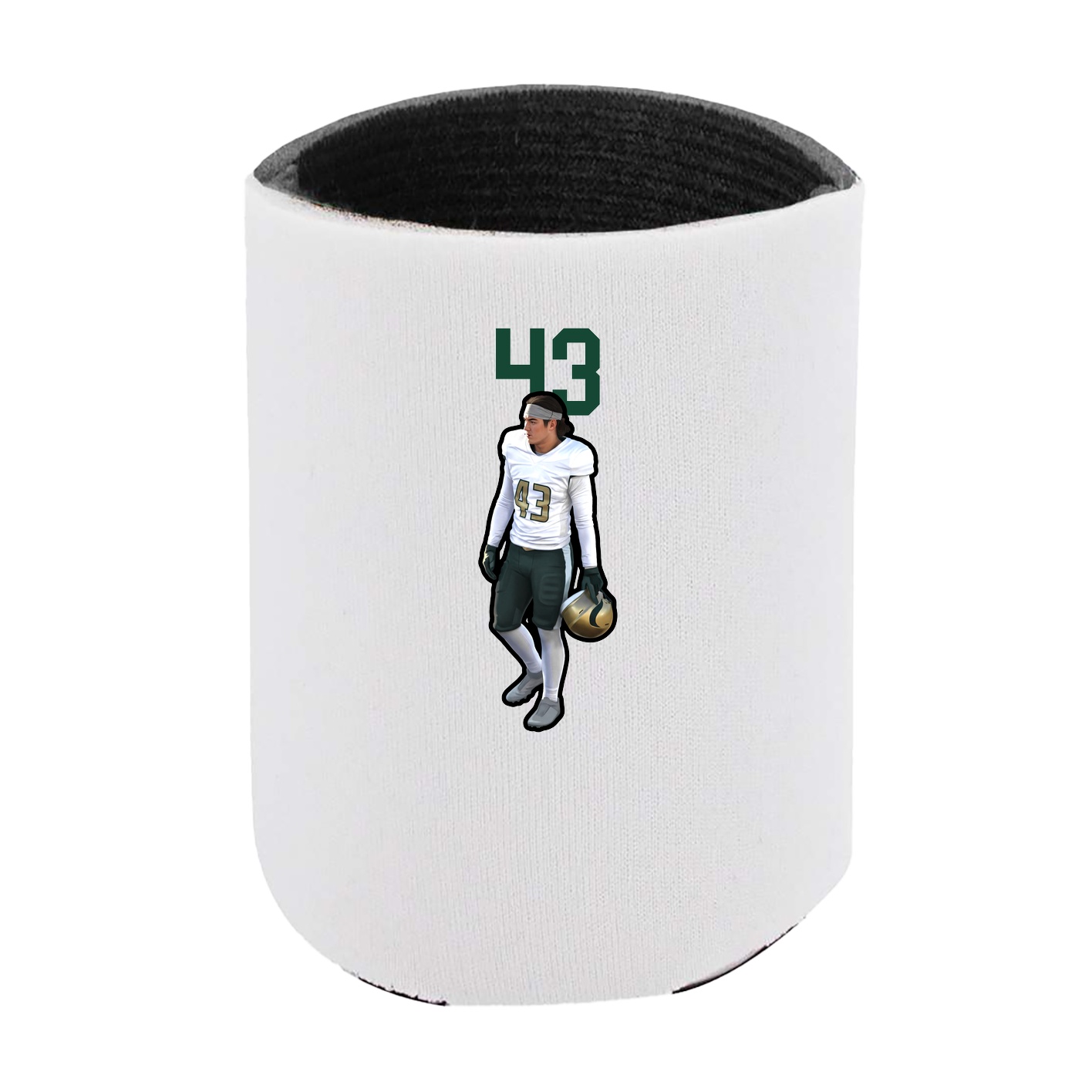 Can Holder — Number Top in White