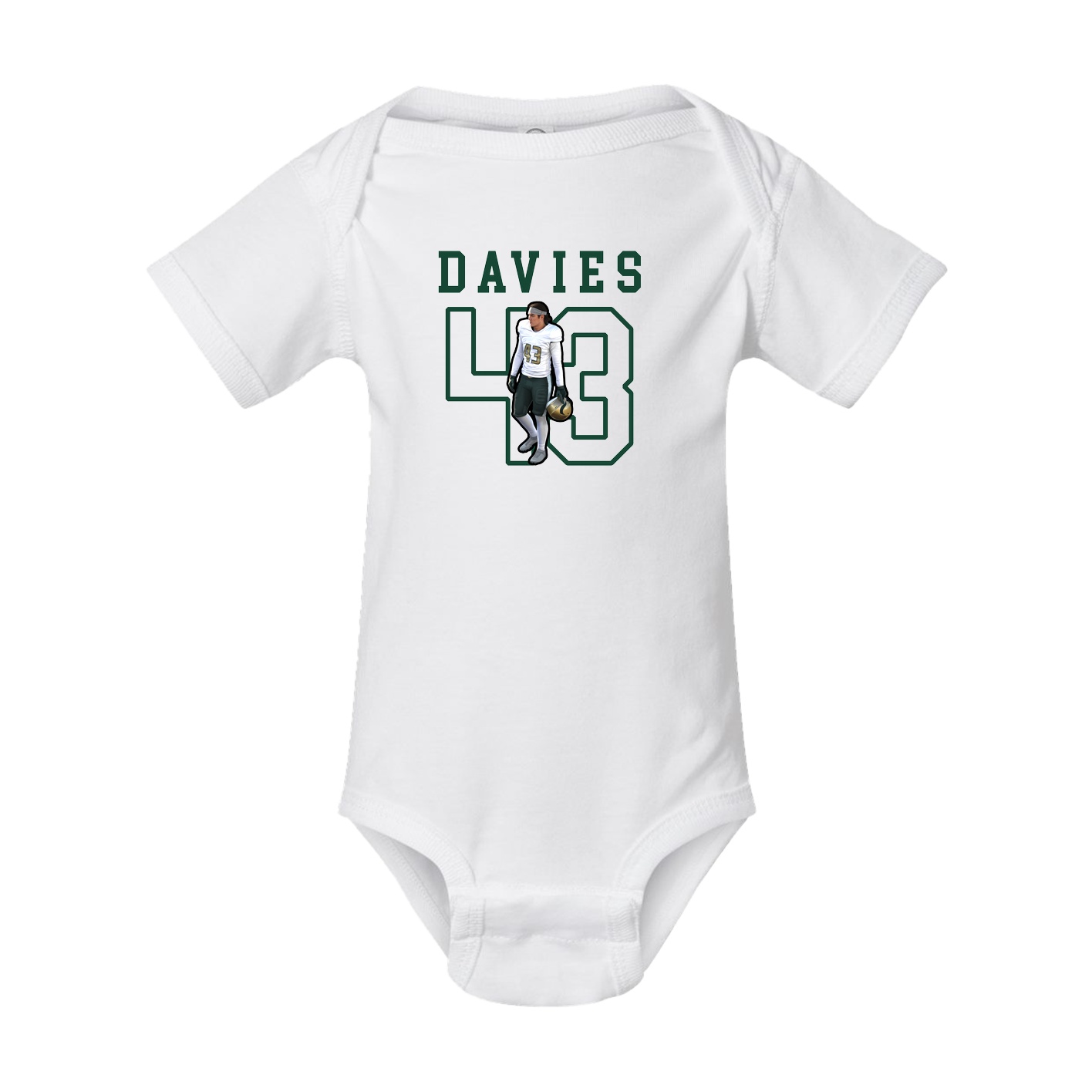 Baby Onesie — Shirsey in White