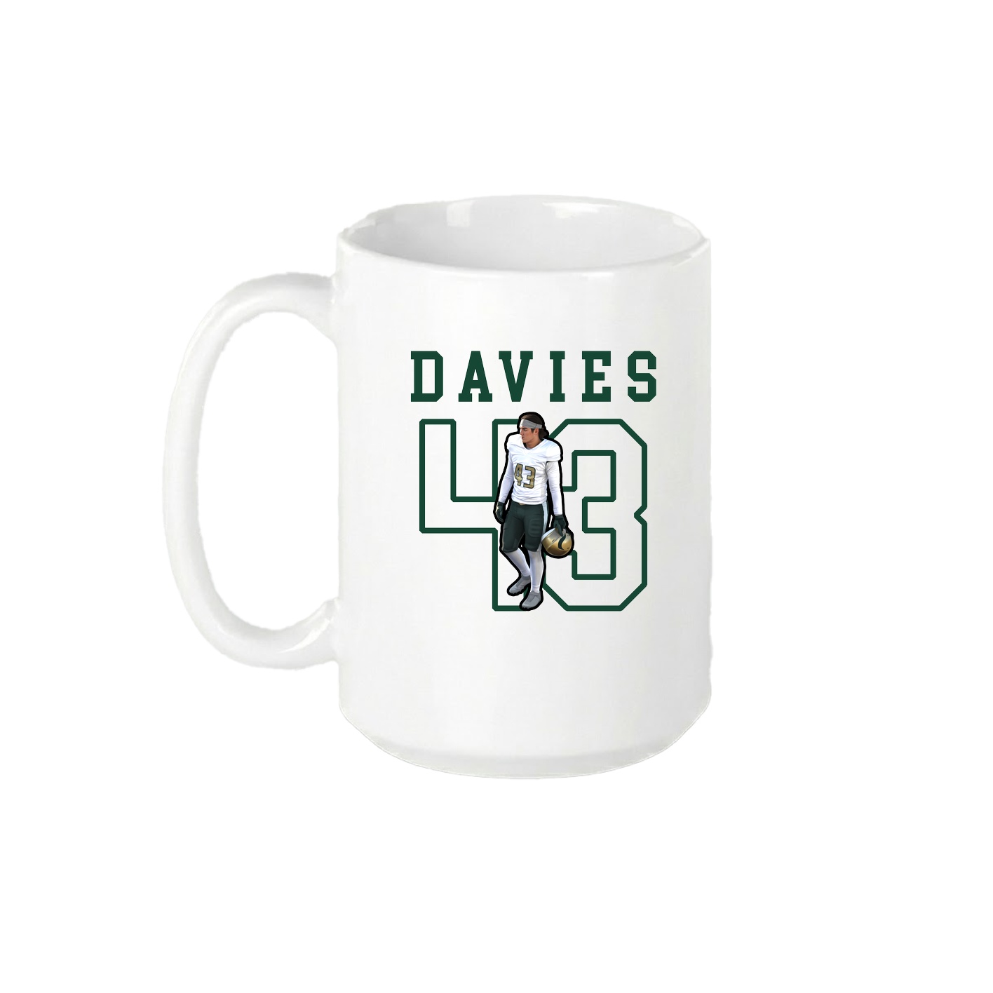 15oz Coffee Mug — Shirsey in White