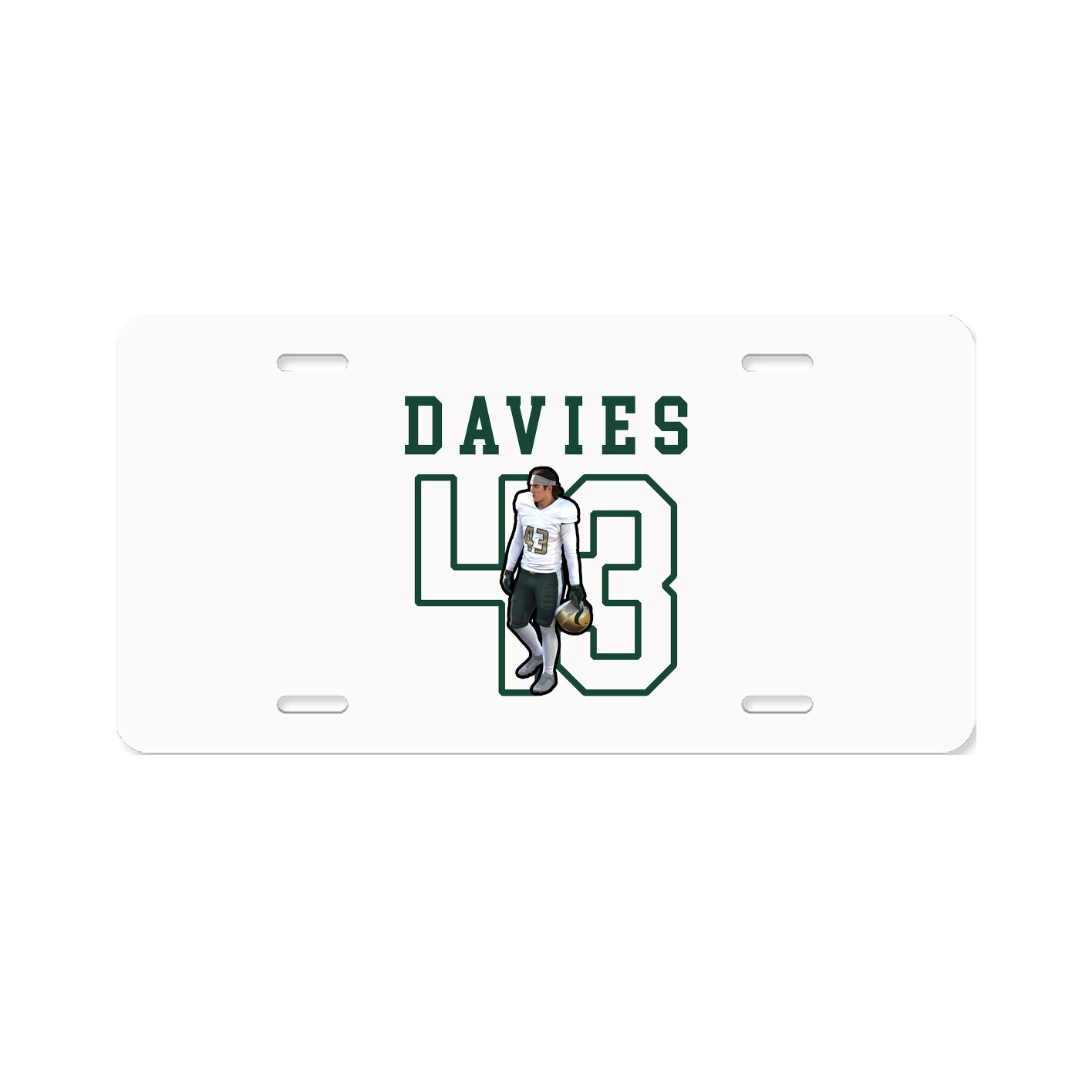 License Plate — Shirsey in Classic