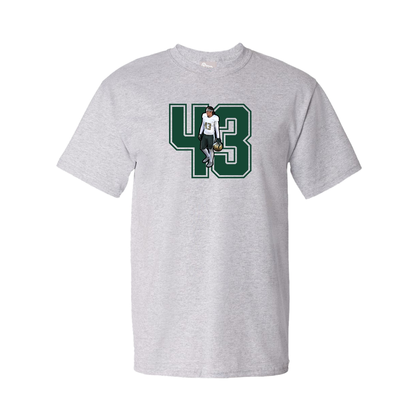 Tee — Number in Grey