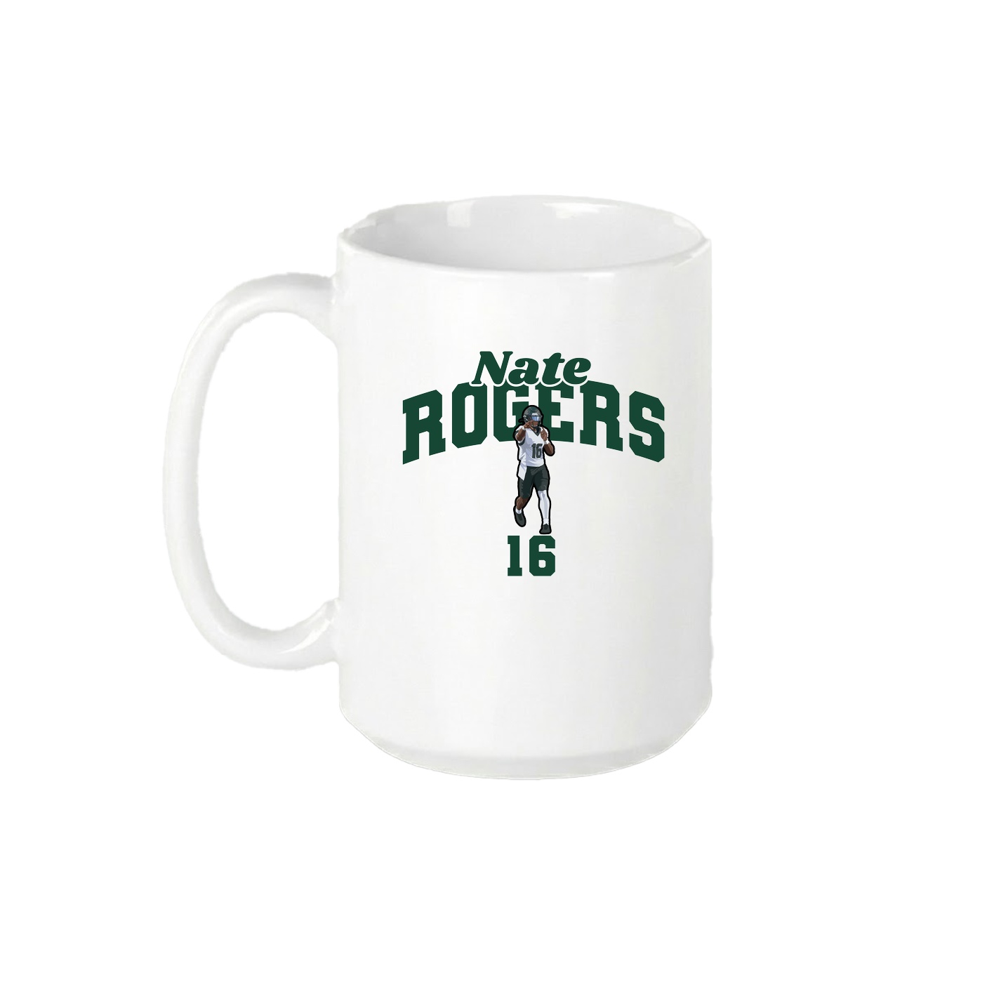 15oz Coffee Mug — Signature Arch in White