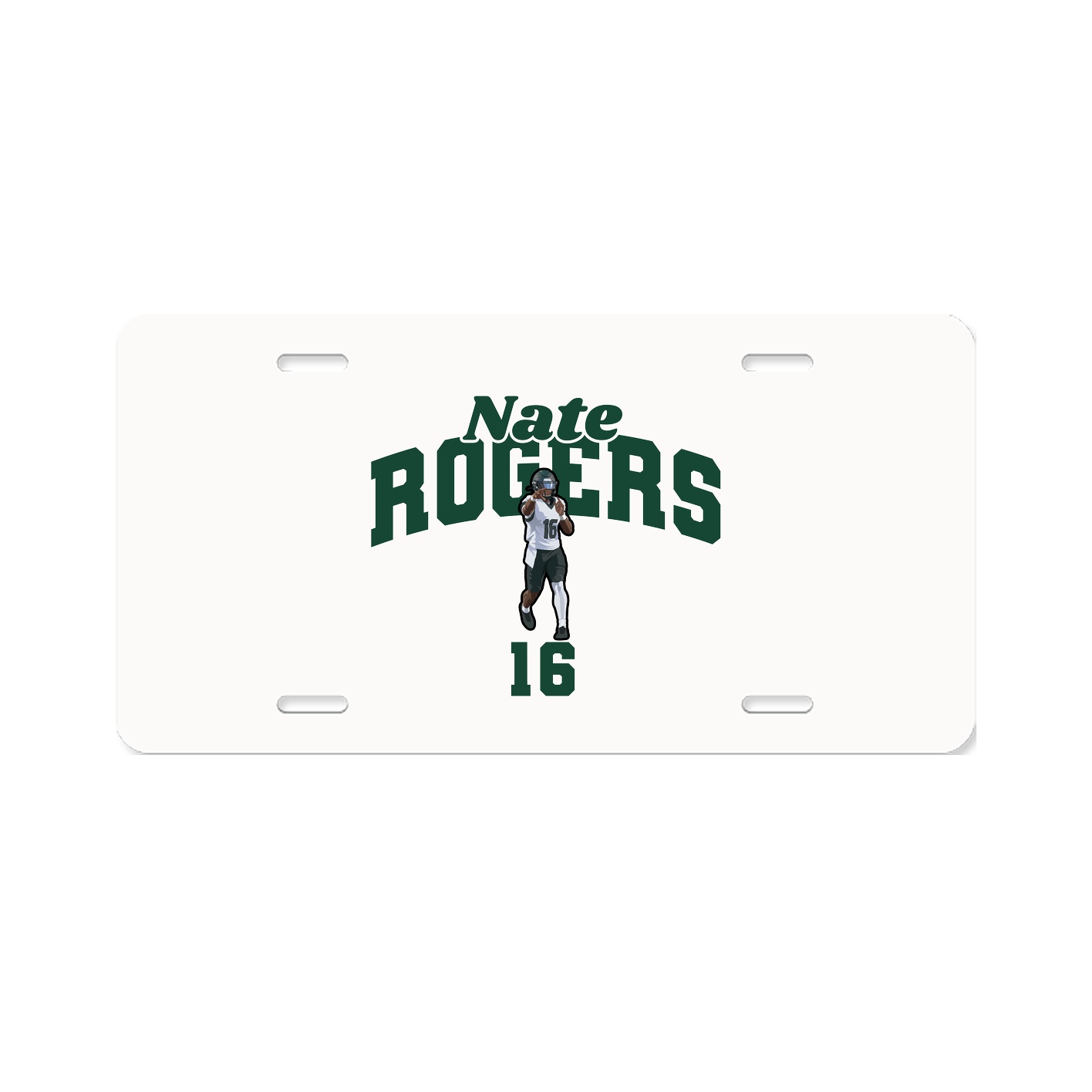 License Plate — Signature Arch in Classic
