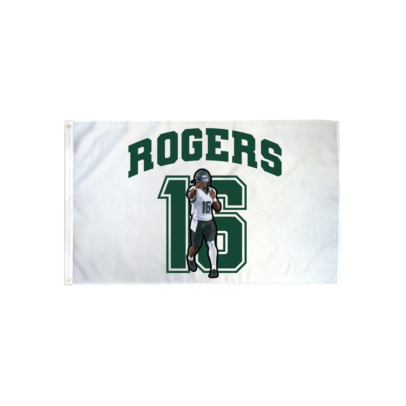 3x5 Flag — Number in Classic