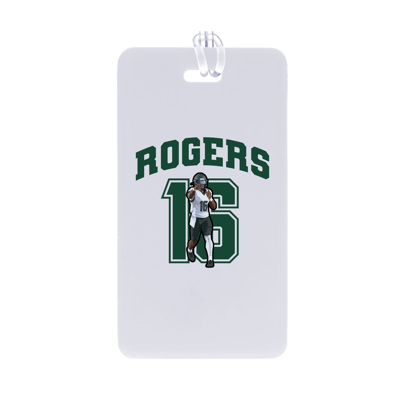 Bag Tag — Number in Classic