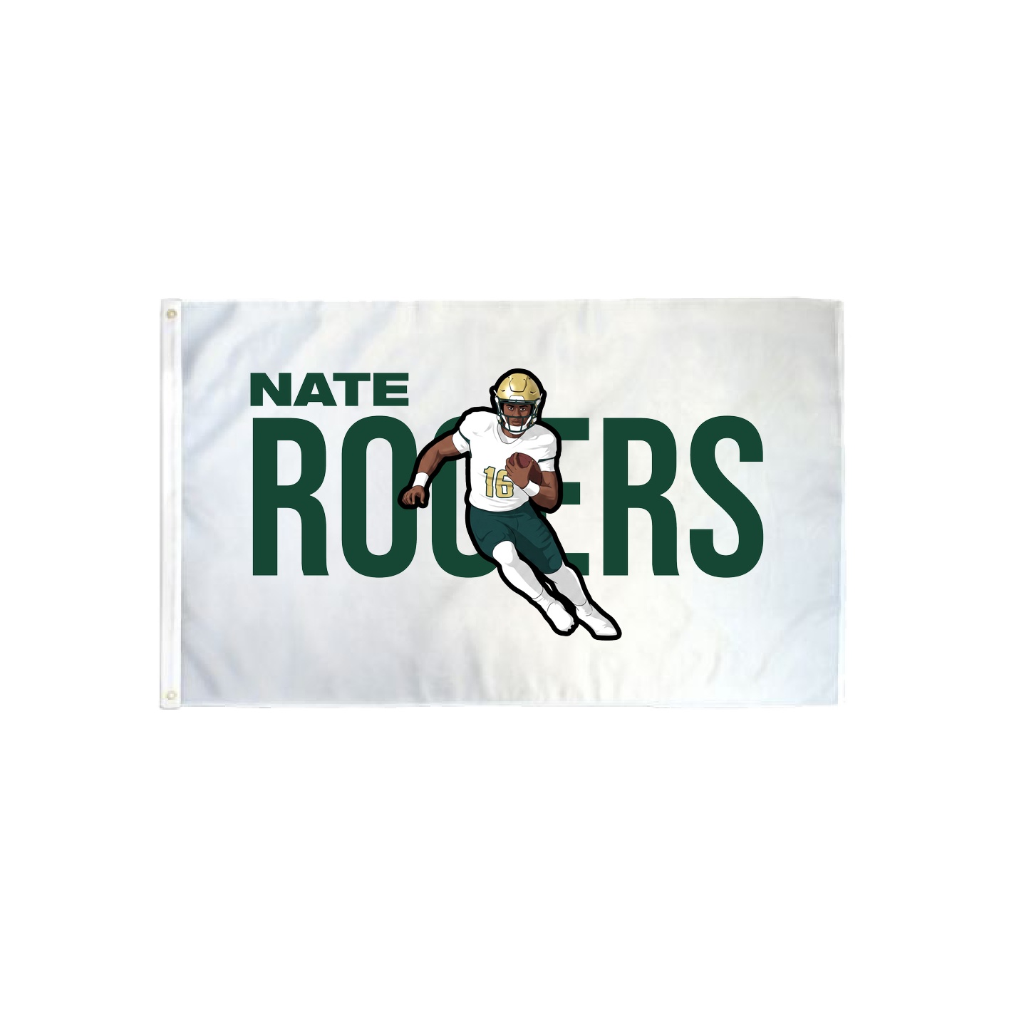 3x5 Flag — Player Name in Classic