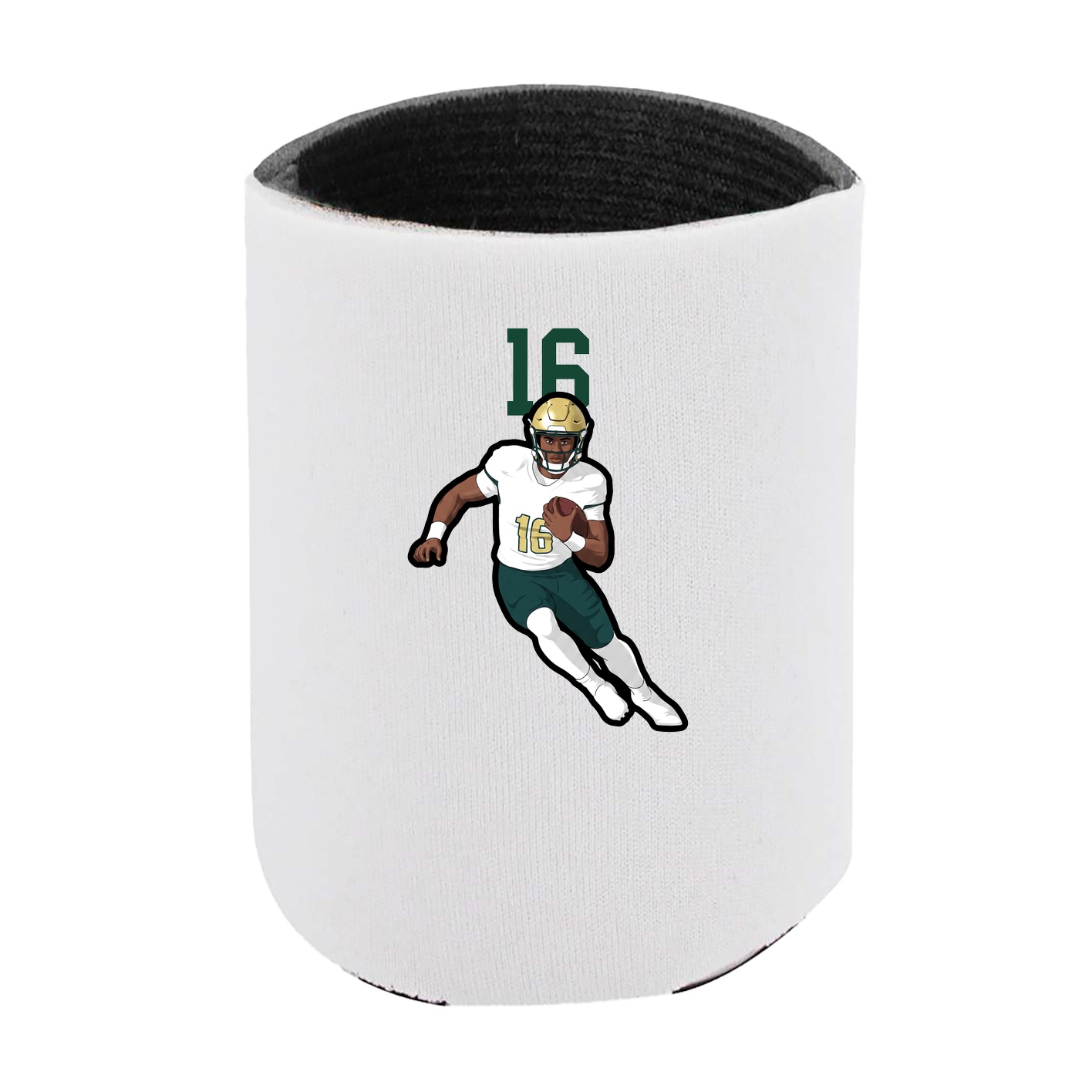 Can Holder — Number Top in White