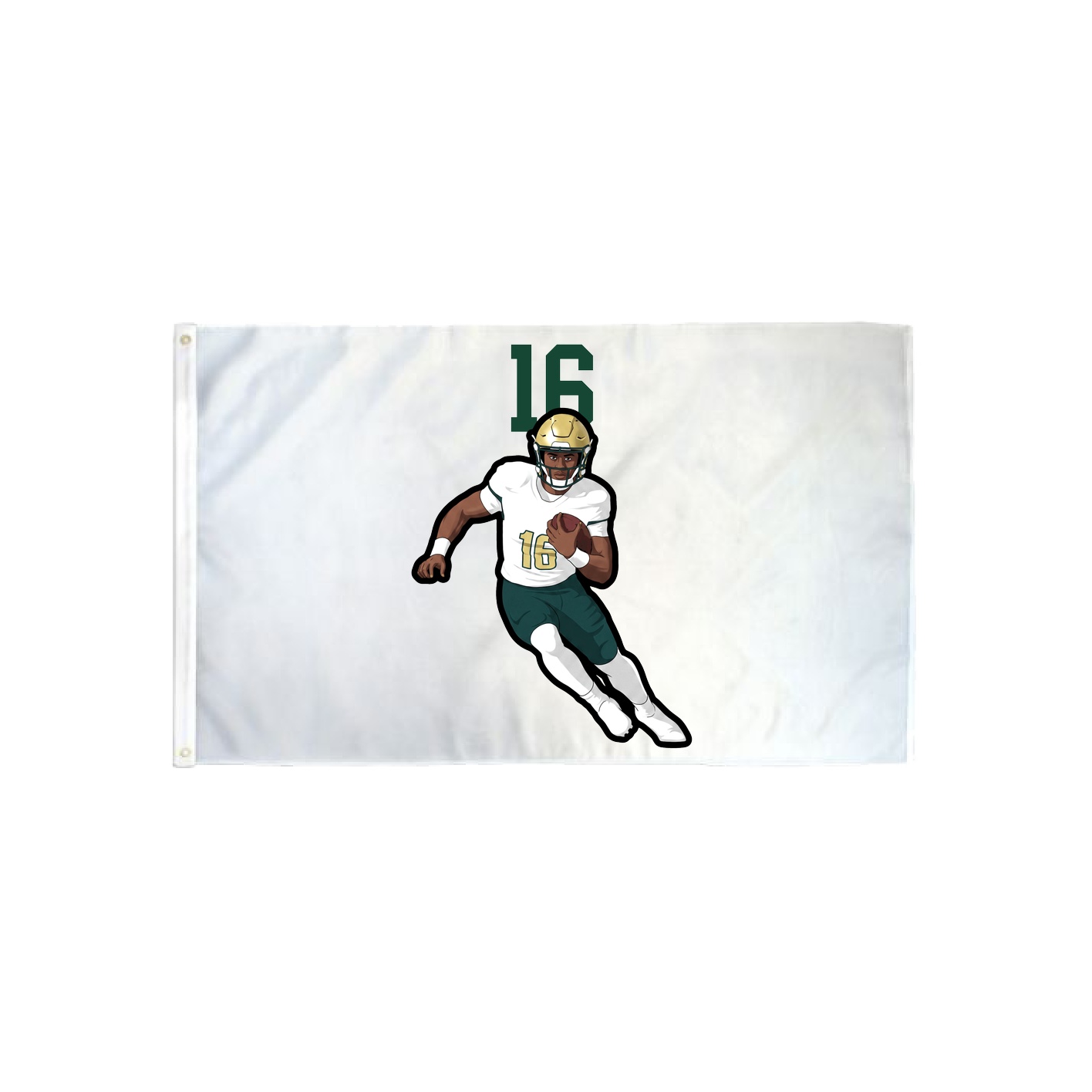 3x5 Flag — Number Top in Classic