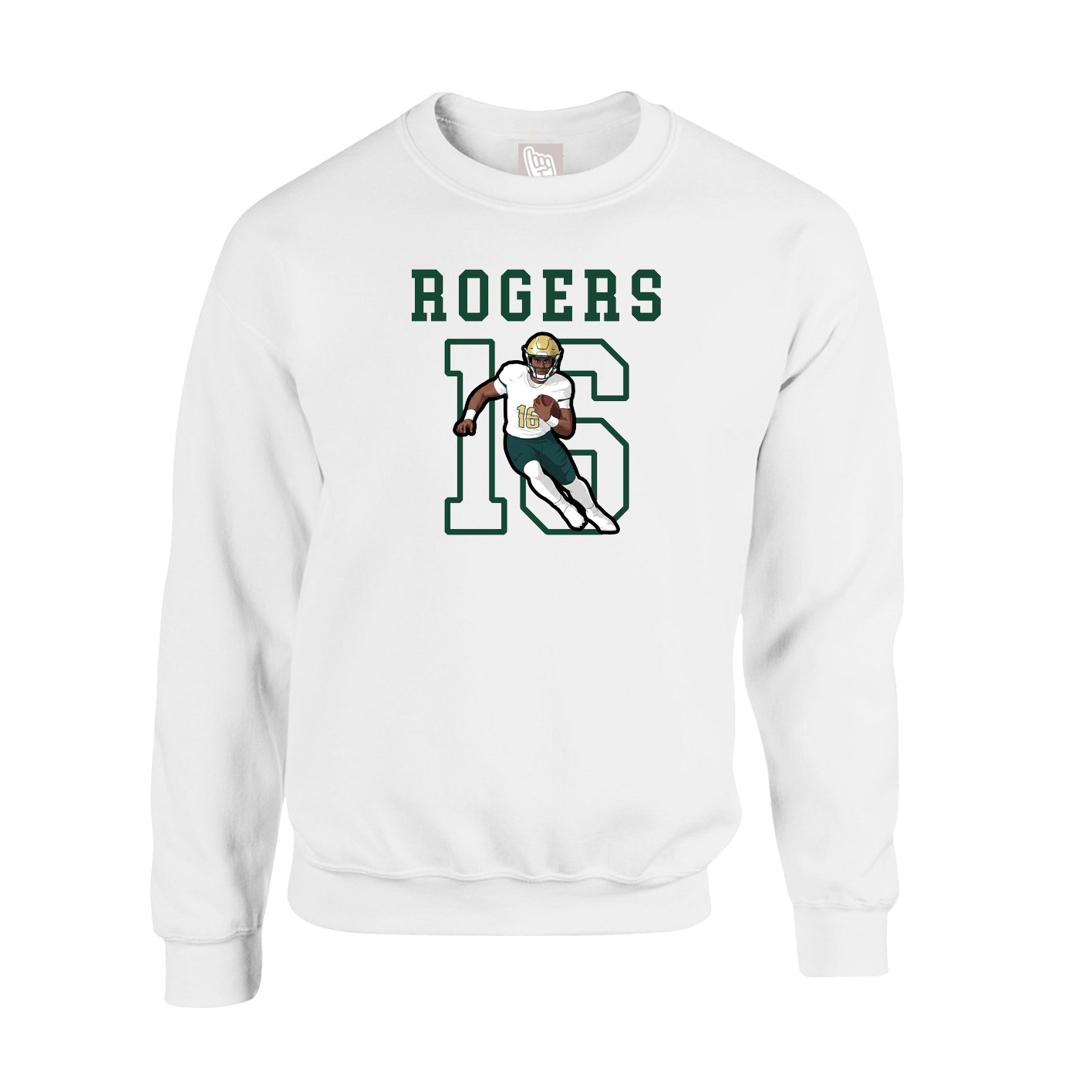 Fleece Crew — Shirsey in White