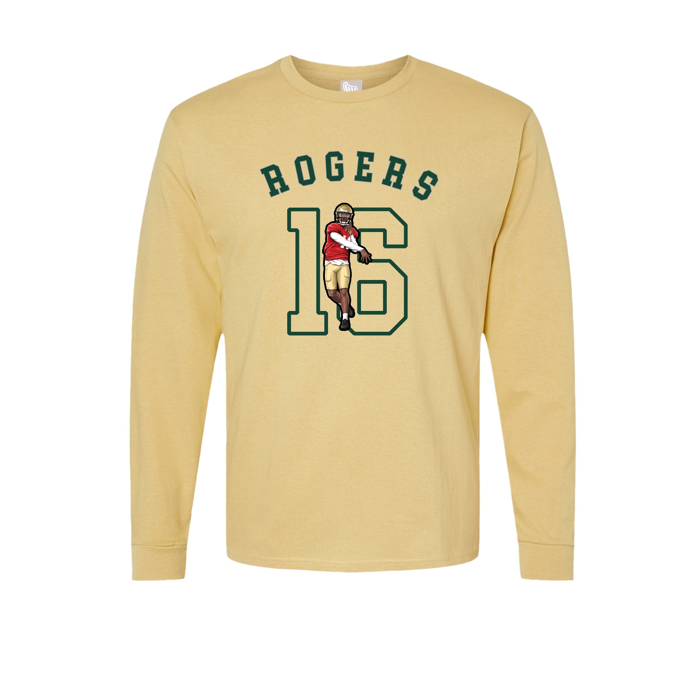 Long Sleeve Tee — Shirsey Arch in Vegas Gold