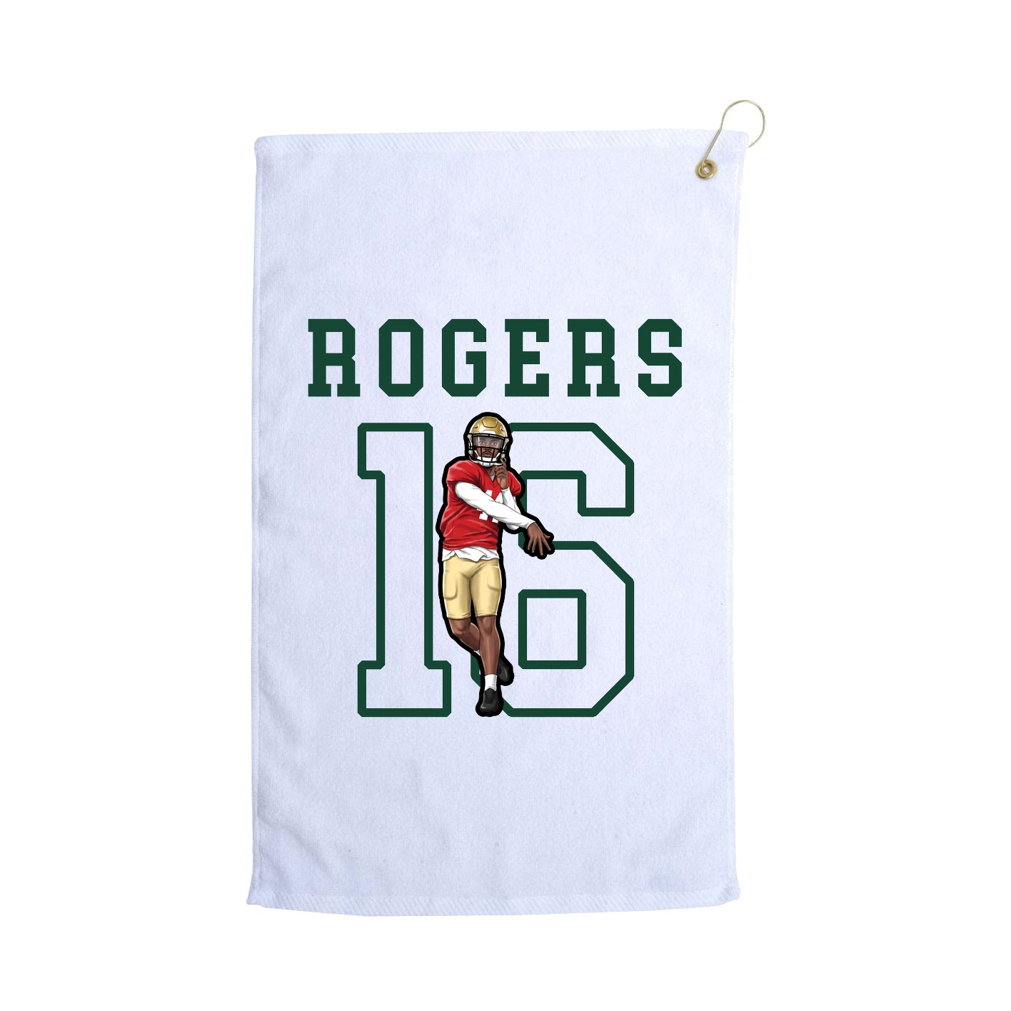 Golf Towel — Shirsey in White