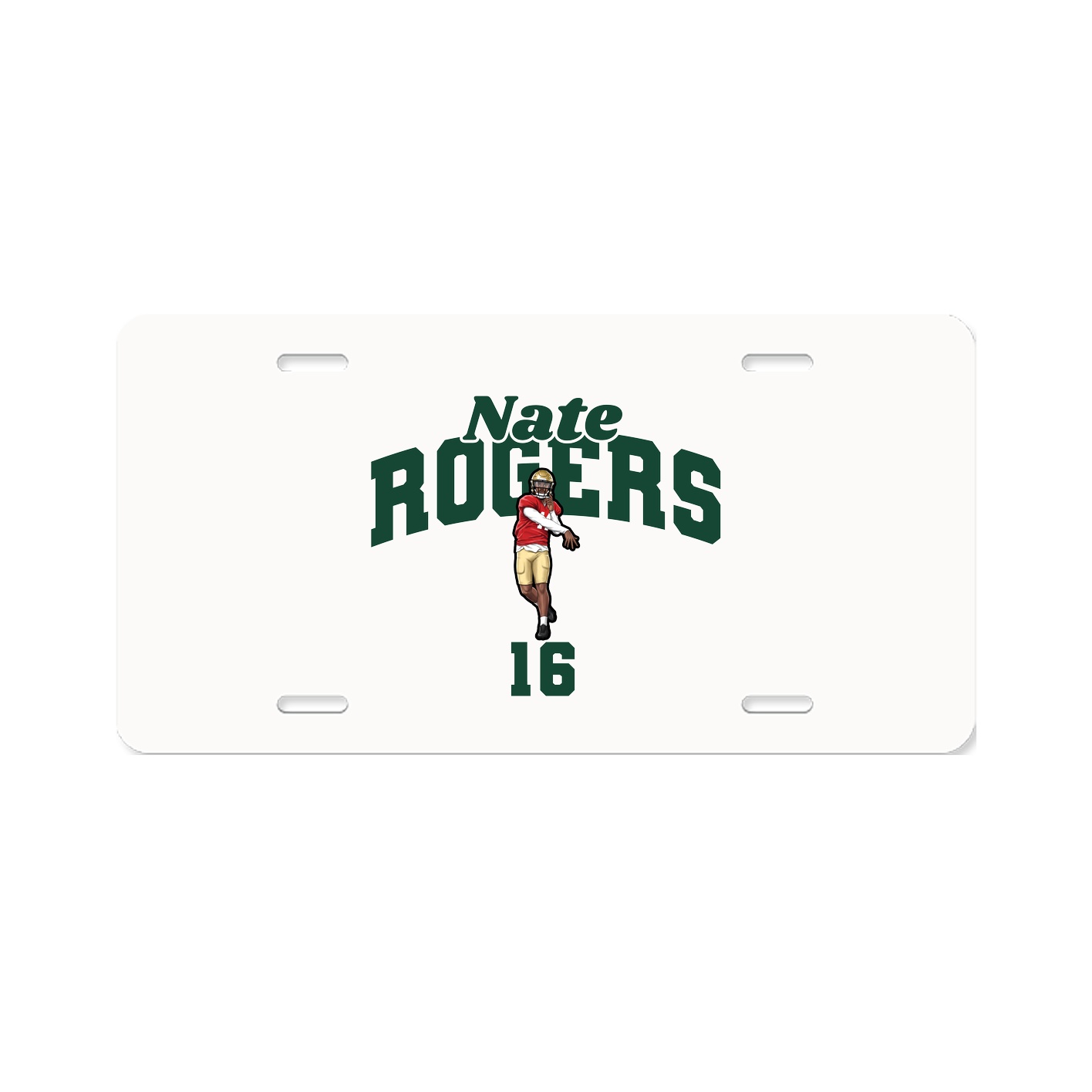 License Plate — Signature Arch in Classic