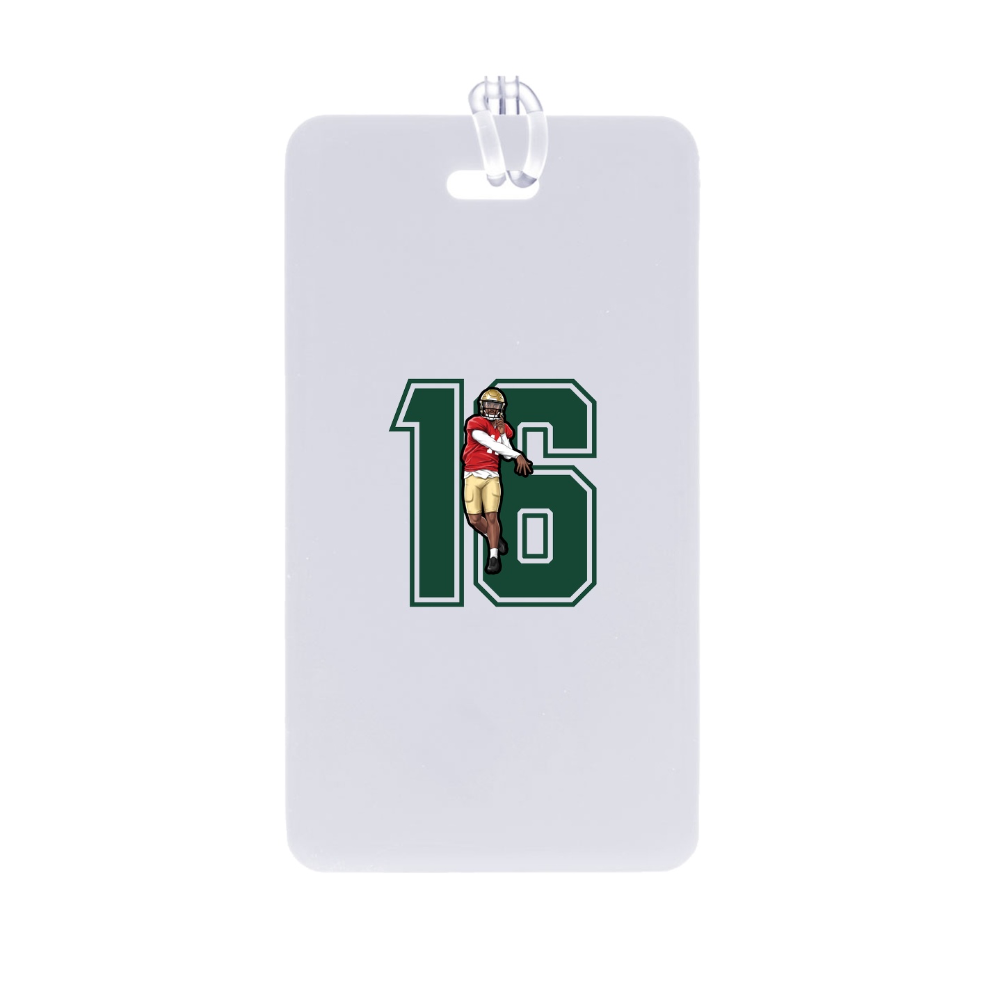 Bag Tag — Number in Classic