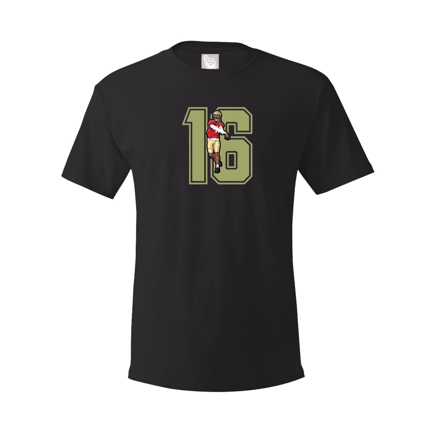 Youth Tee — Number in Black
