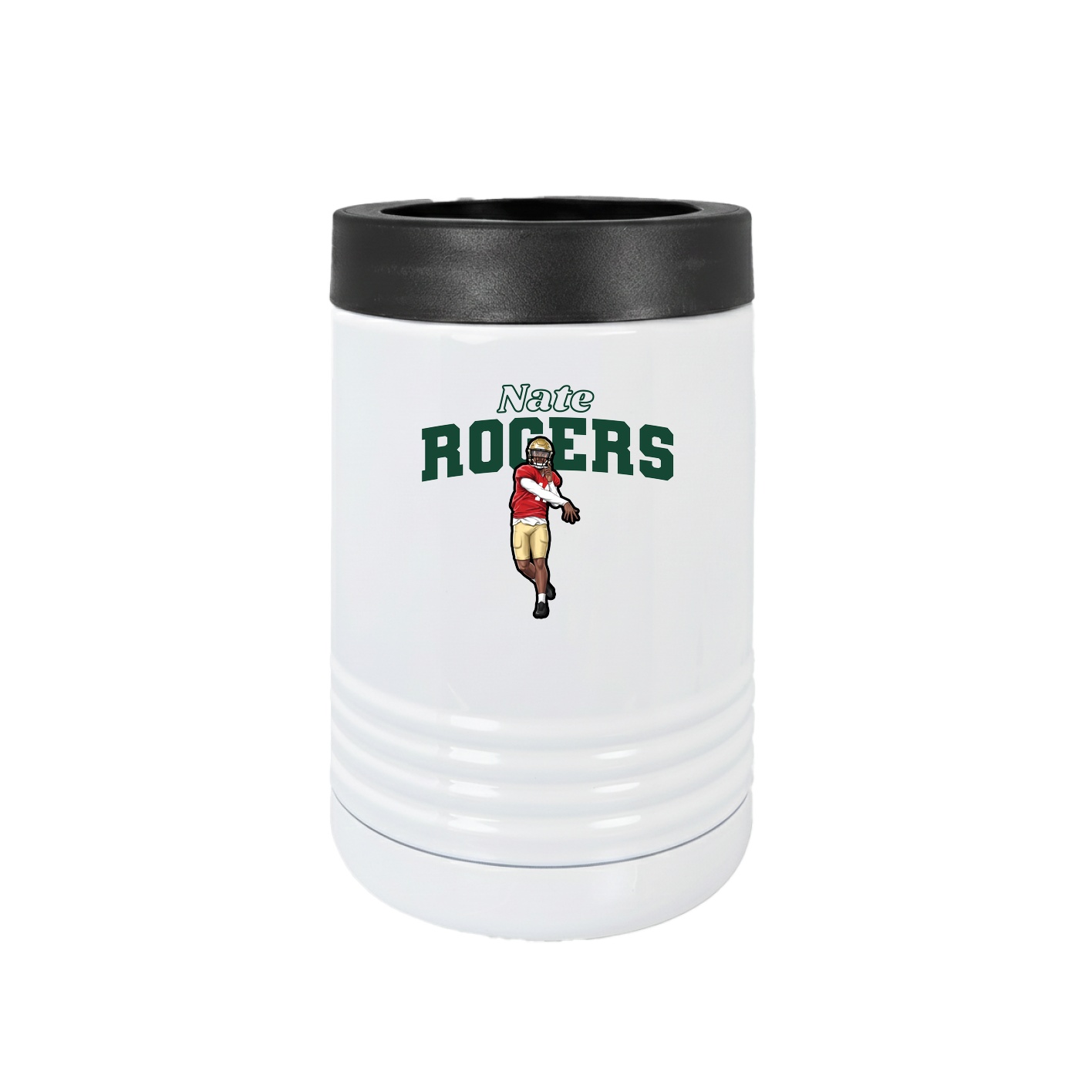 Beverage Holder — Name Arch in White