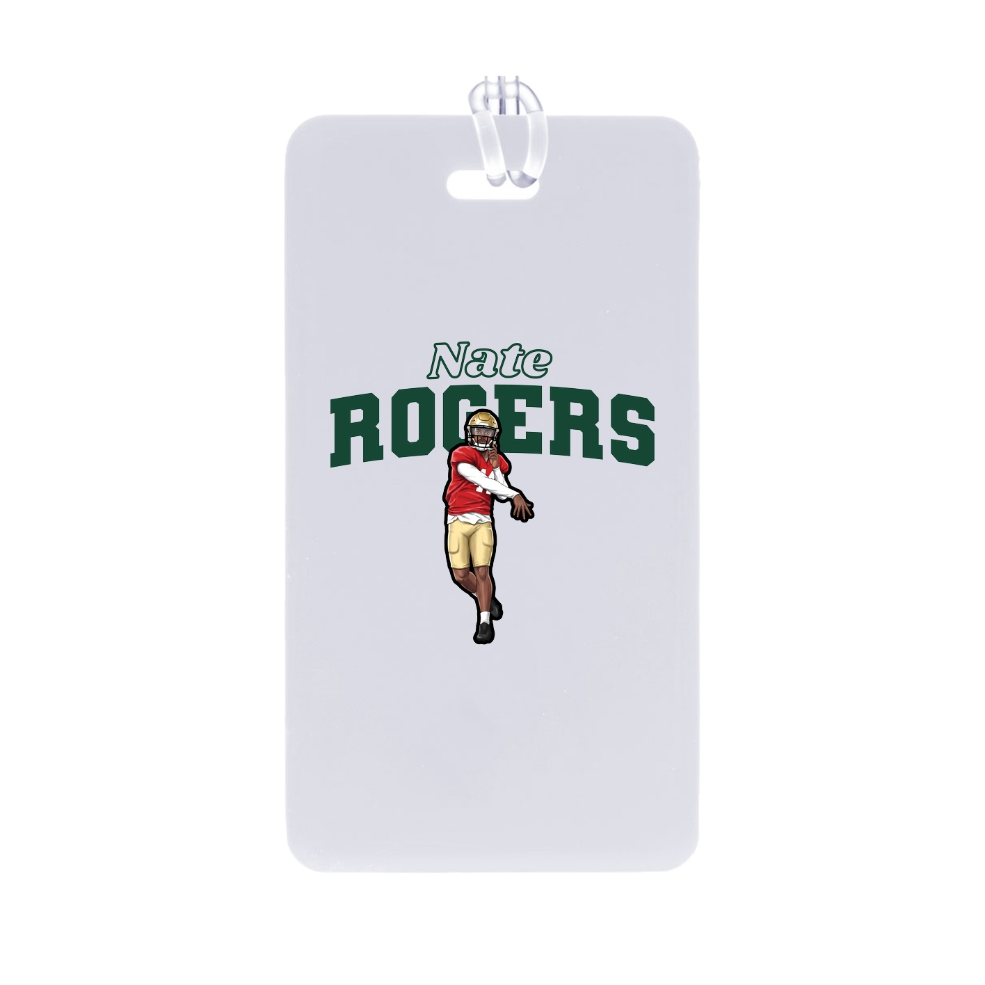 Bag Tag — Name Arch in Classic