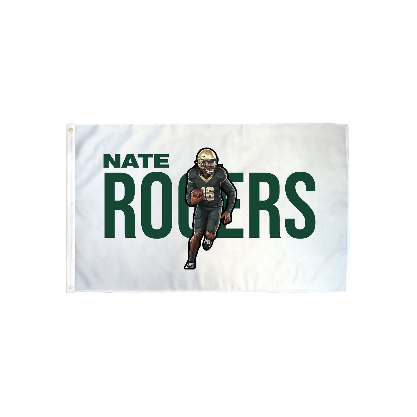 3x5 Flag — Player Name in Classic
